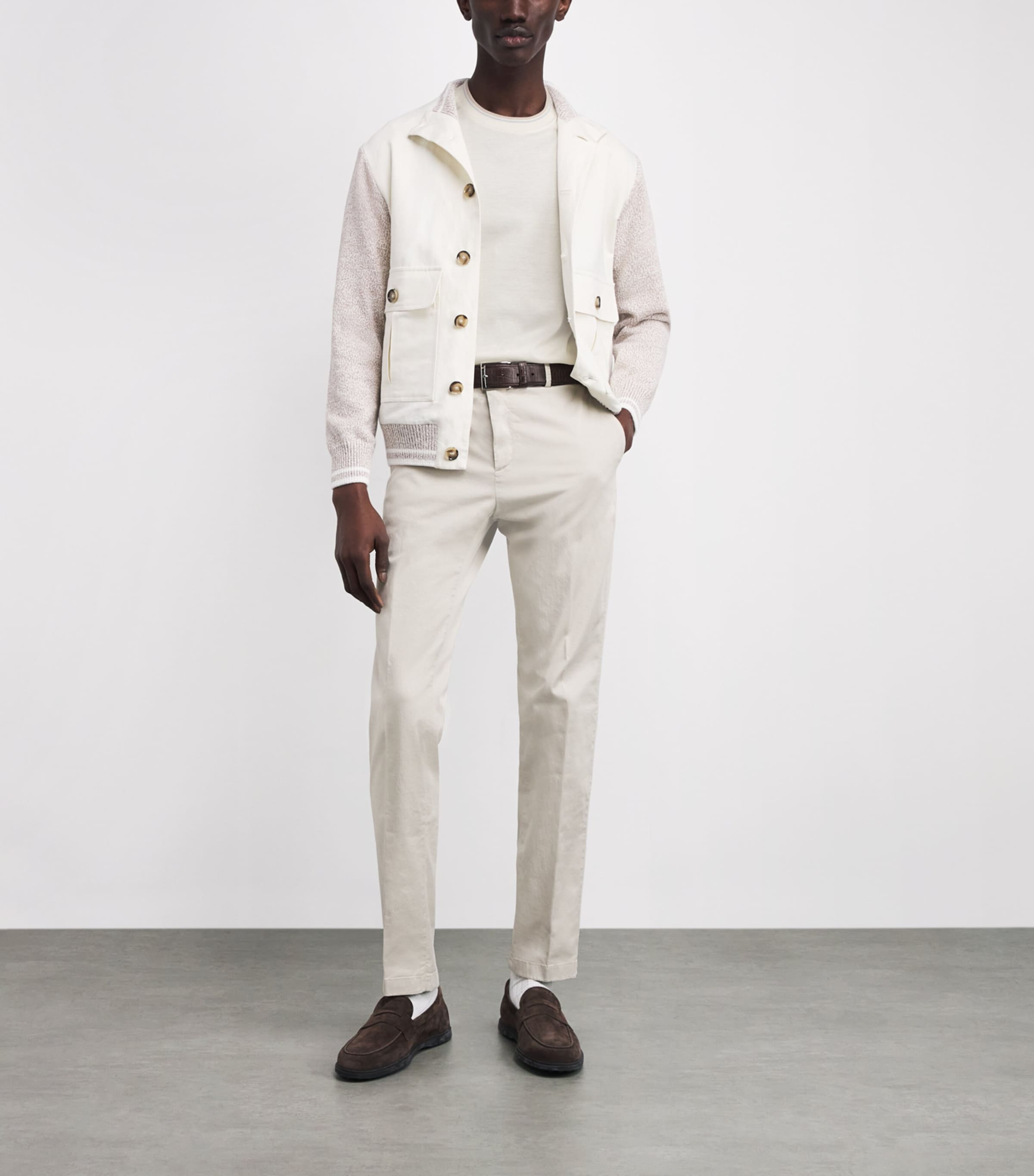 Cotton Jersey T-Shirt 108 PANNA Image 2