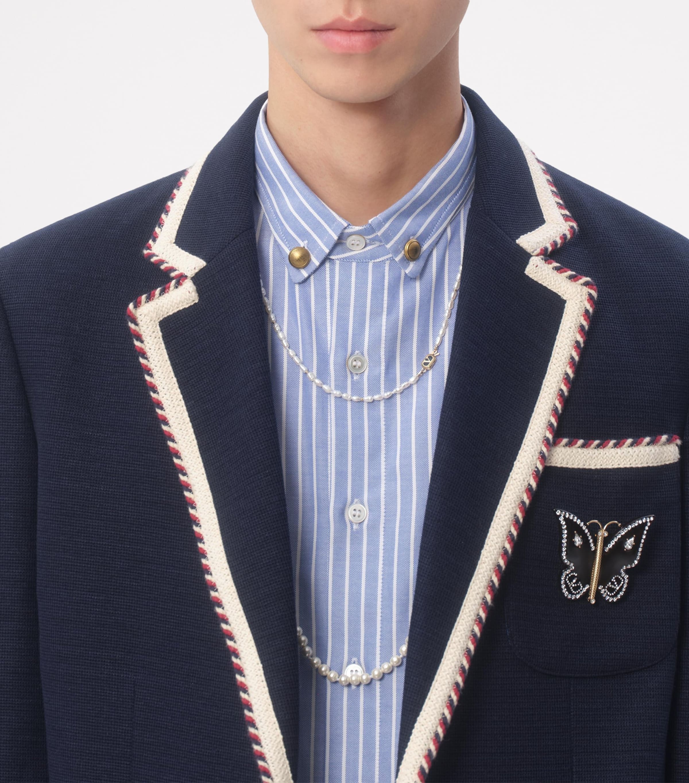 Trim-Detail Blazer 598 Image 2