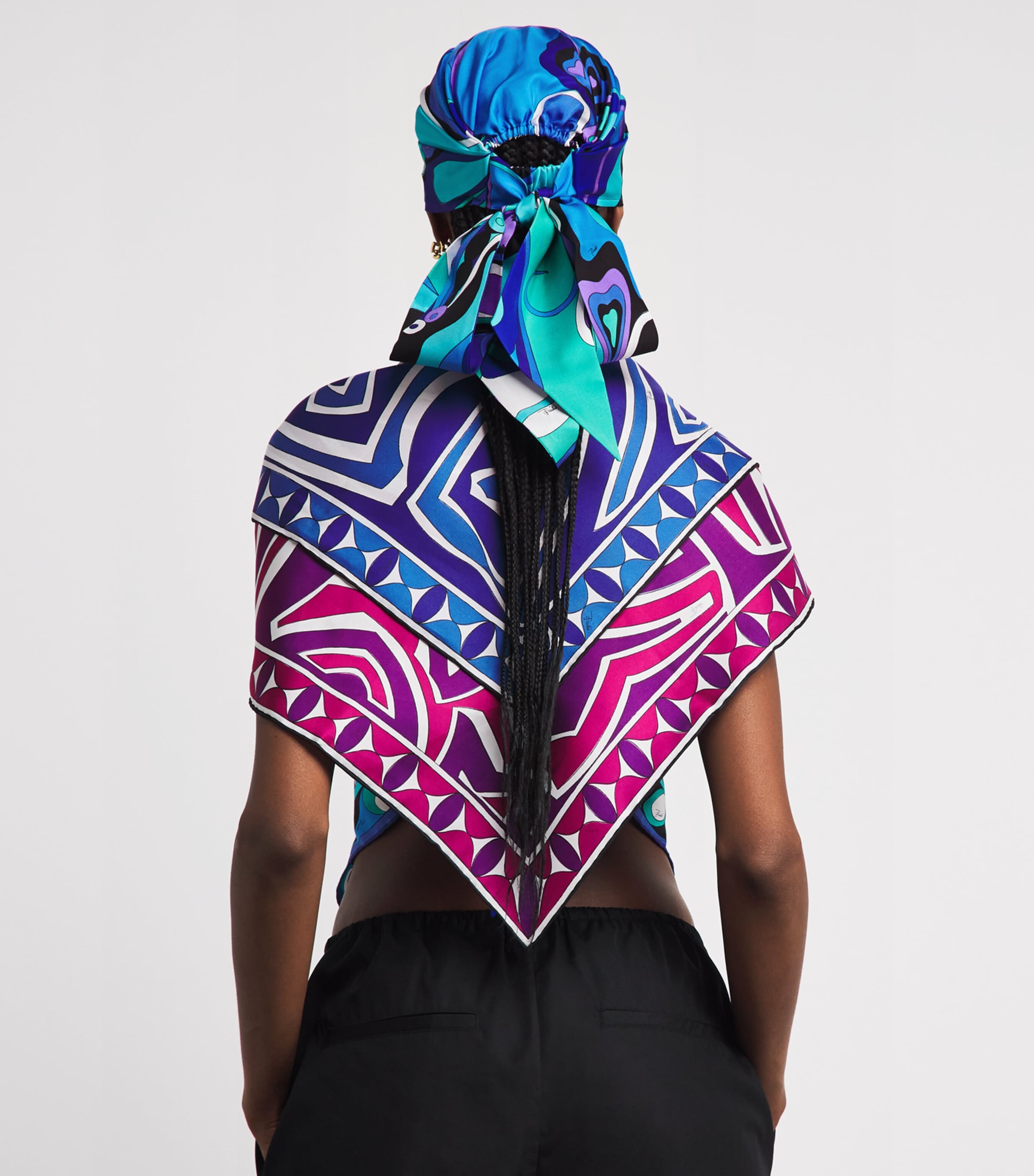 PUCCI Silk Labirinto Scarf Image 3