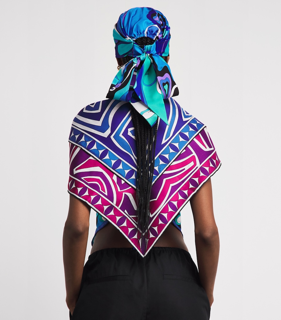 PUCCI Silk Labirinto Scarf Image 3