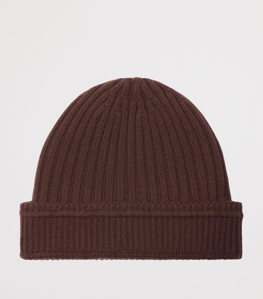 Wool Logo Beanie TREACLE Image 2
