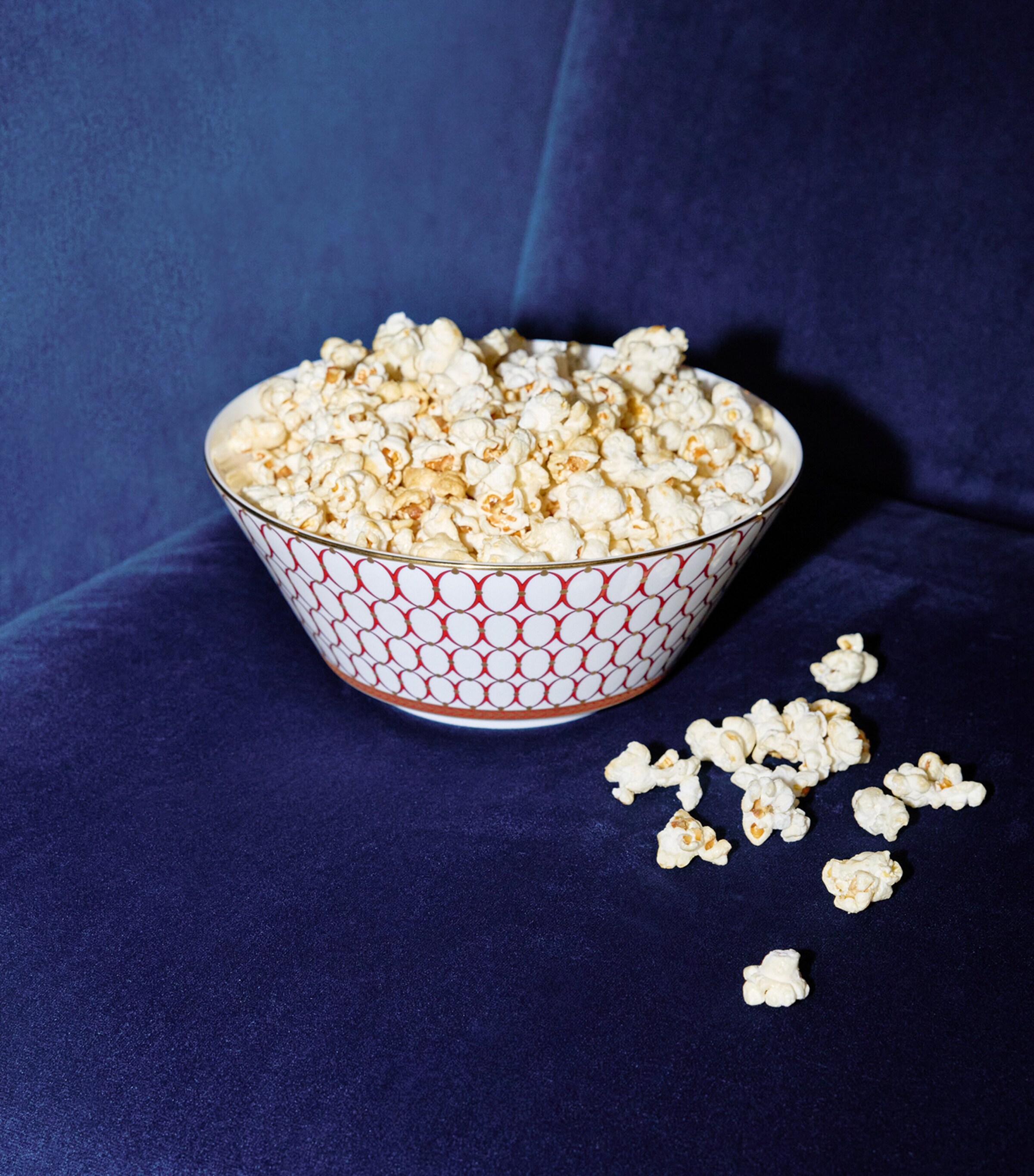 Bone China Renaissance Soup Bowl (20cm) RED Image 5