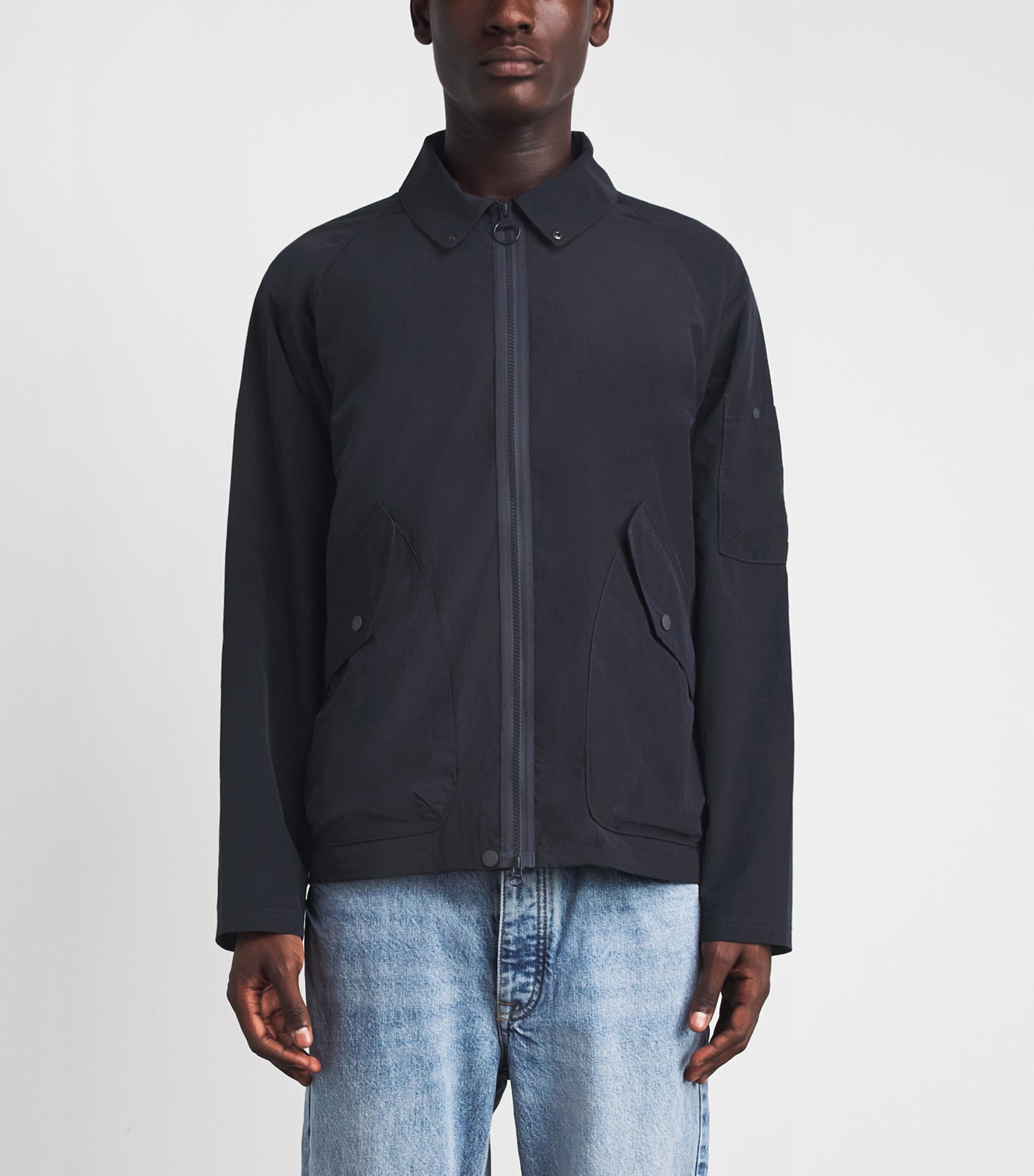 Barbour Mens Re-Engineered Endurance Casual Jacket Dark Navy Image 4