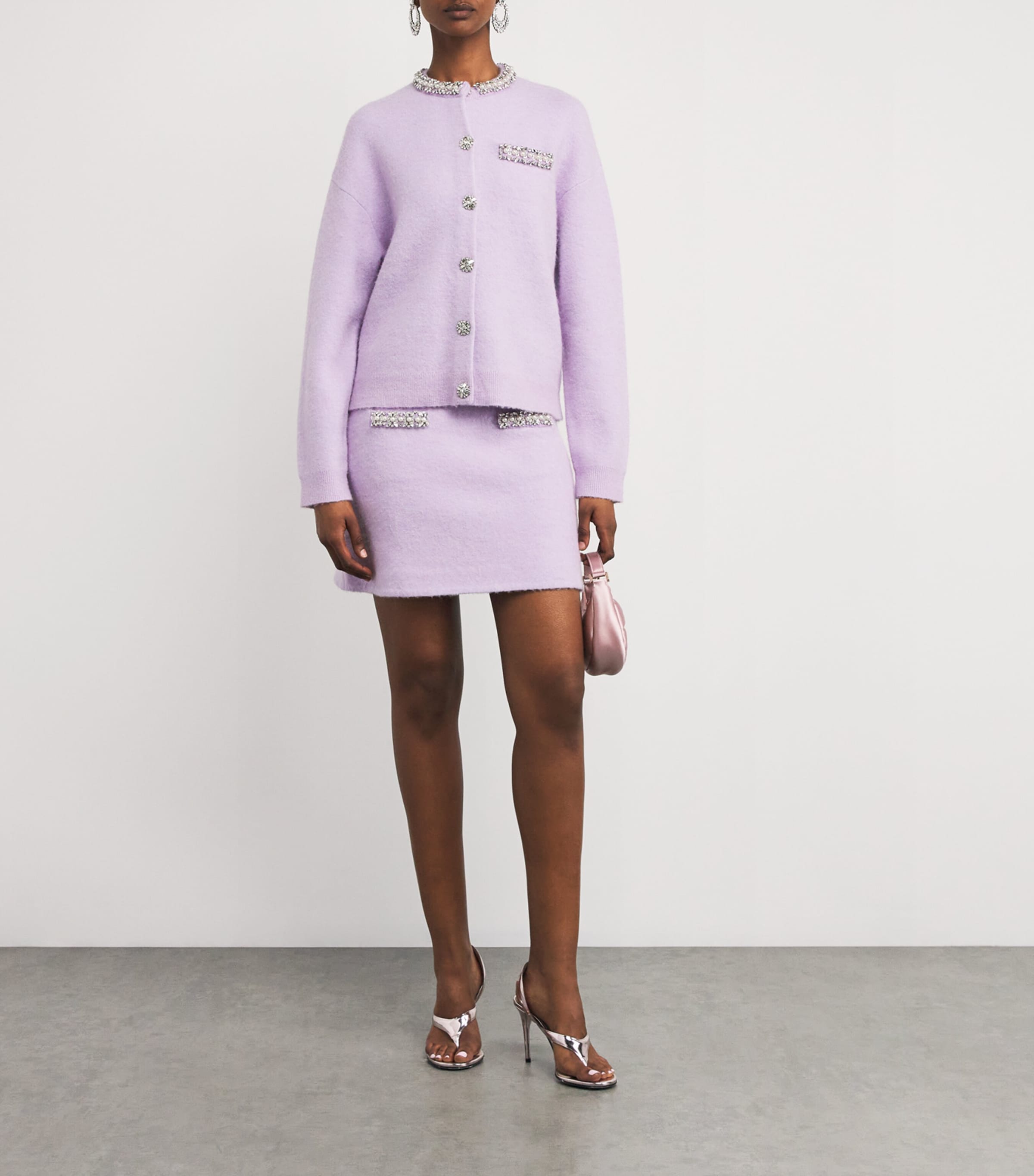 アウターその他 SELF PORTRAIT CRYSTAL CARIDGAN Self-Portrait Crystal-Embellished Cardigan | Harrods US