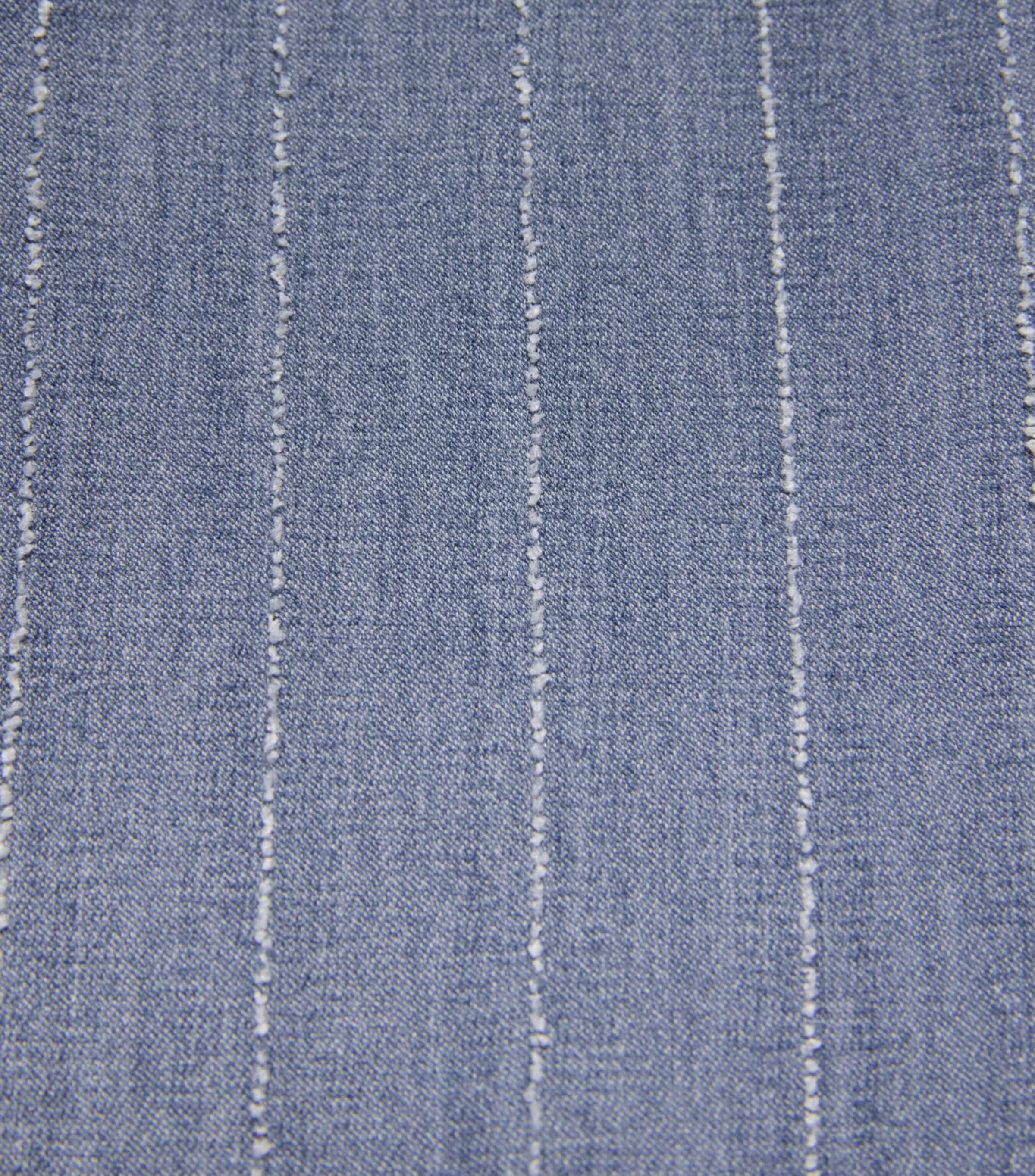 Donsje Striped Mink Trousers (0-30 Months) Fggy Blu Strpd Image 3