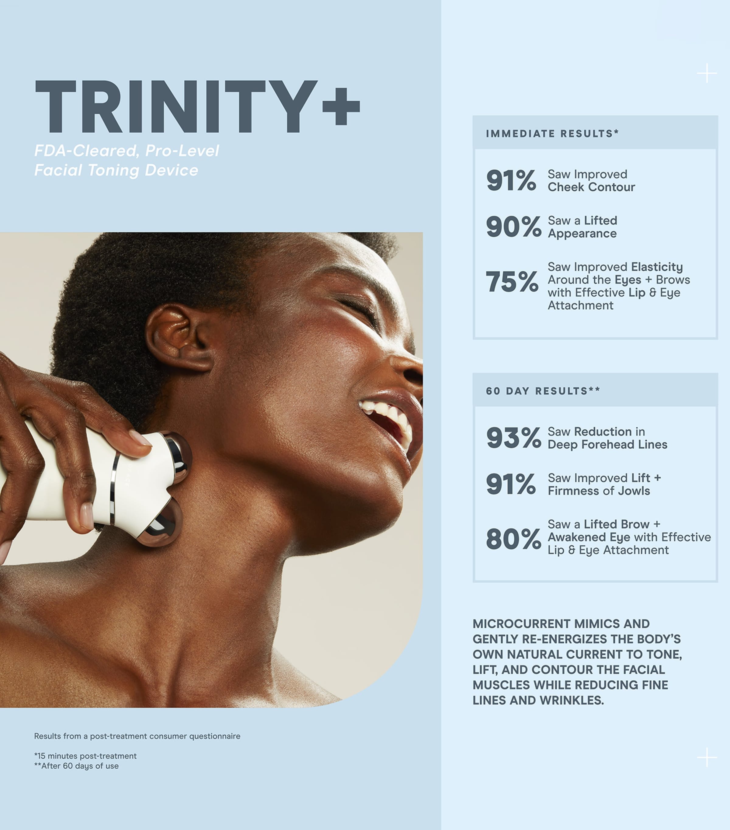 Nuface Trinity+ Eye and Lip Attachment Image 2