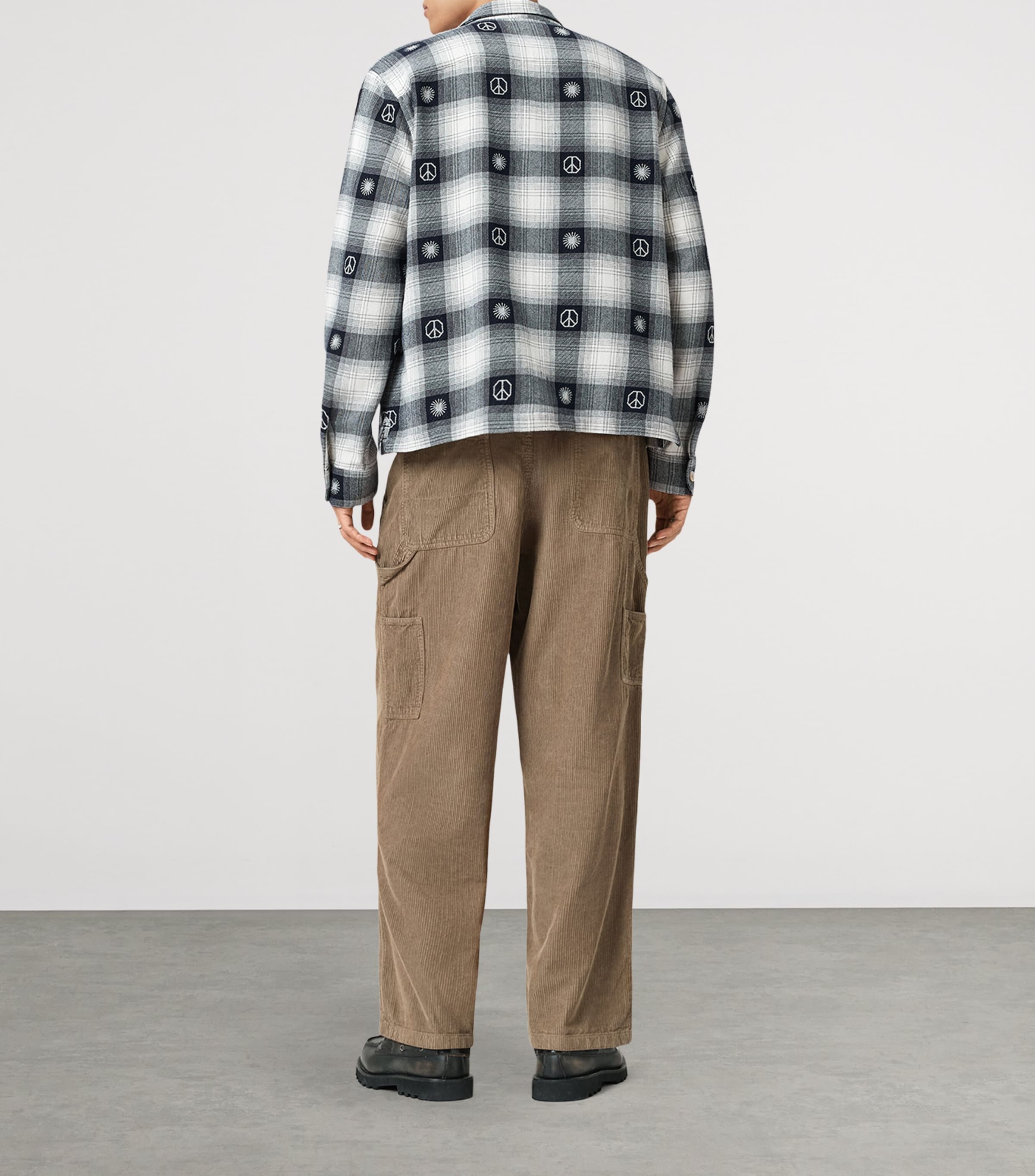 Corduroy Dunstan Trousers GULL BROWN Image 5