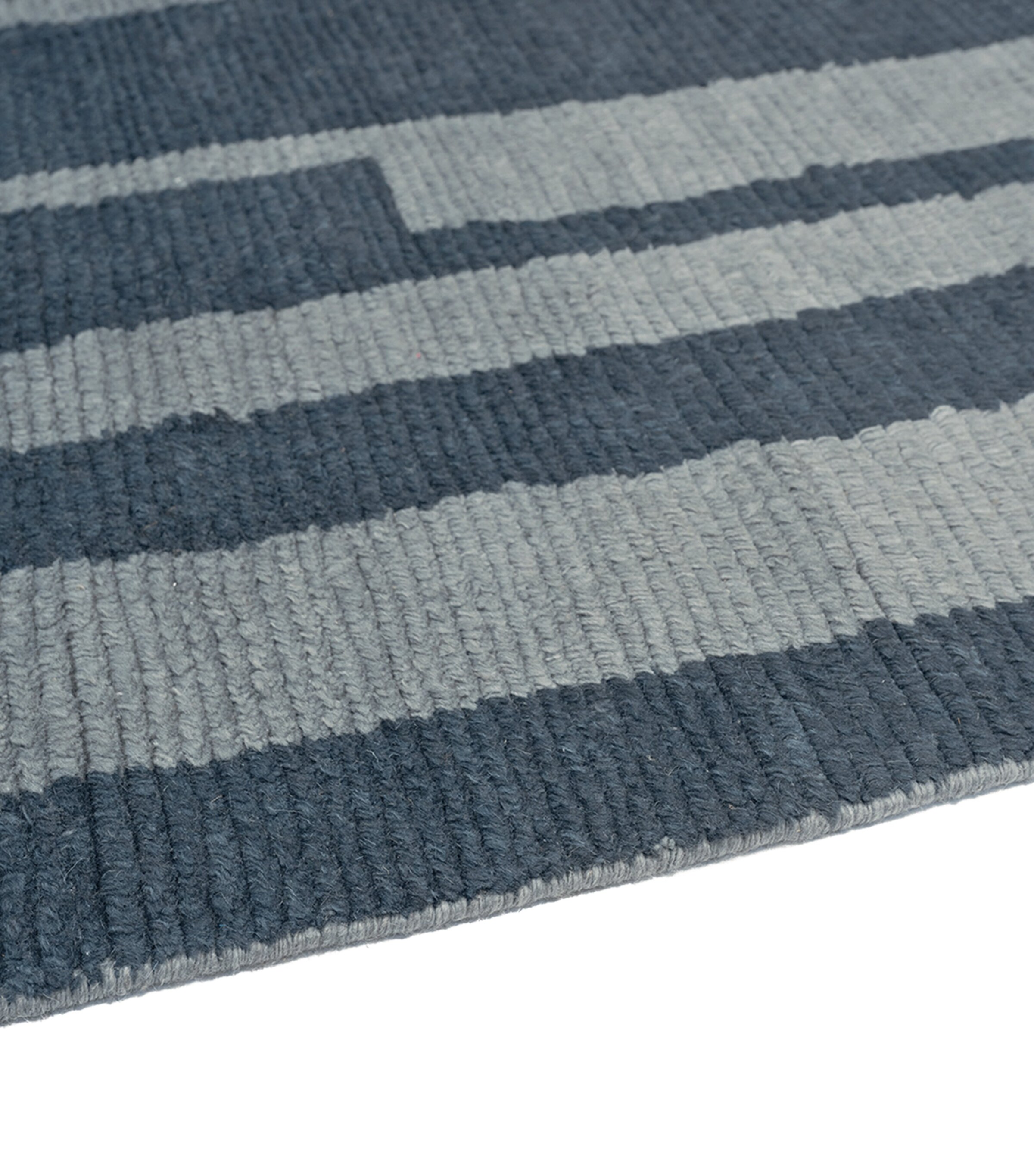 The Rug Company x Paul Smith Raster Rug (3.05m x 0.84m) Blue Image 5