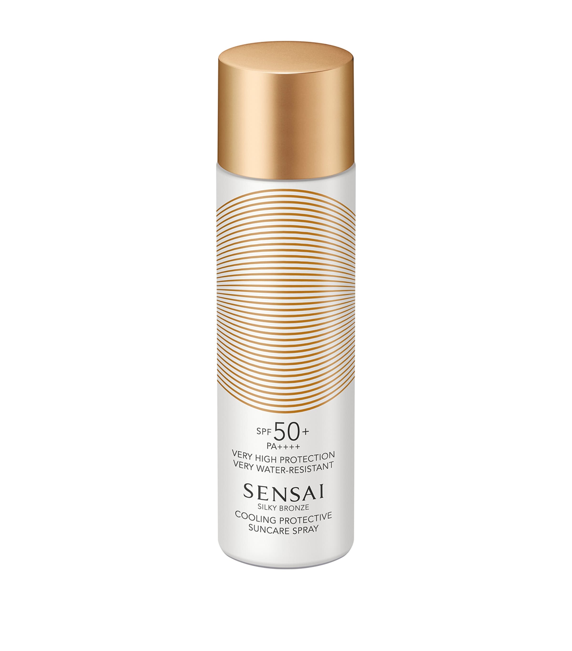 Sensai Silky Bronze Cooling Protective Suncare Spray Spf 50+ In White