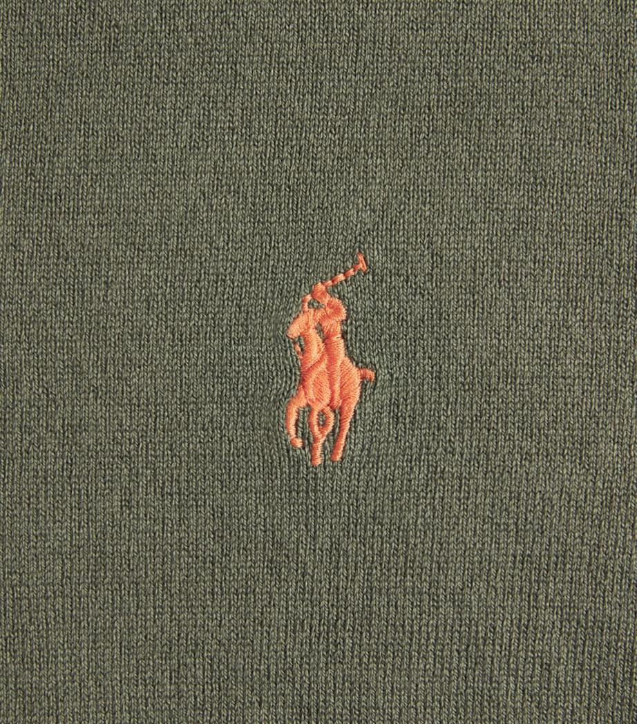 Polo Ralph Lauren Womens Polo Cardigan Dense Olive Image 6