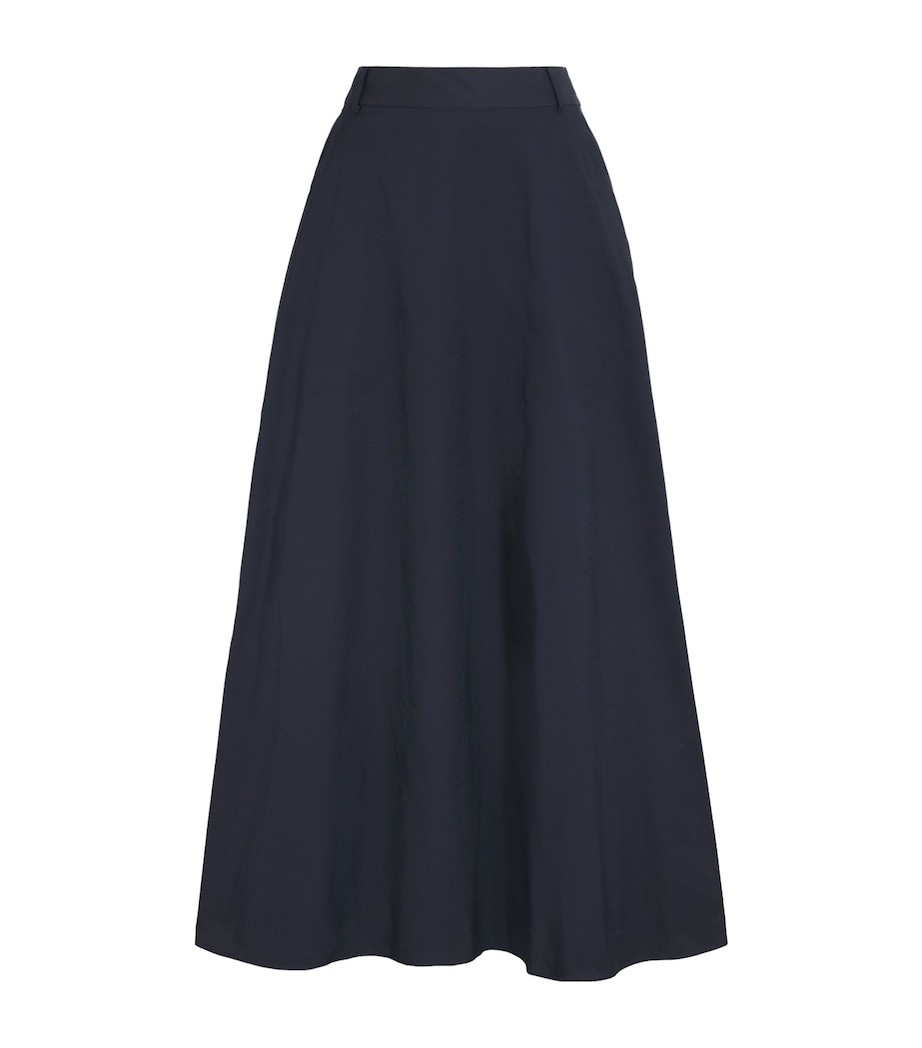 Max Mara Womens A-Line Maxi Skirt Ultramarine Image 1