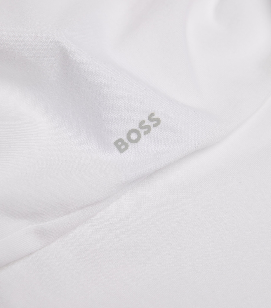 Cotton-Blend T-Shirt (Pack of 2) 100/WHITE Image 4