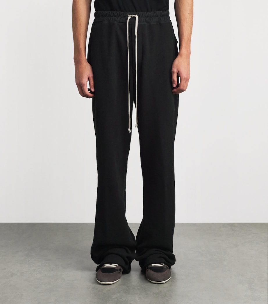 Rick Owens Mens Organic Cotton Dietrich Sweatpants Black/ Image 4
