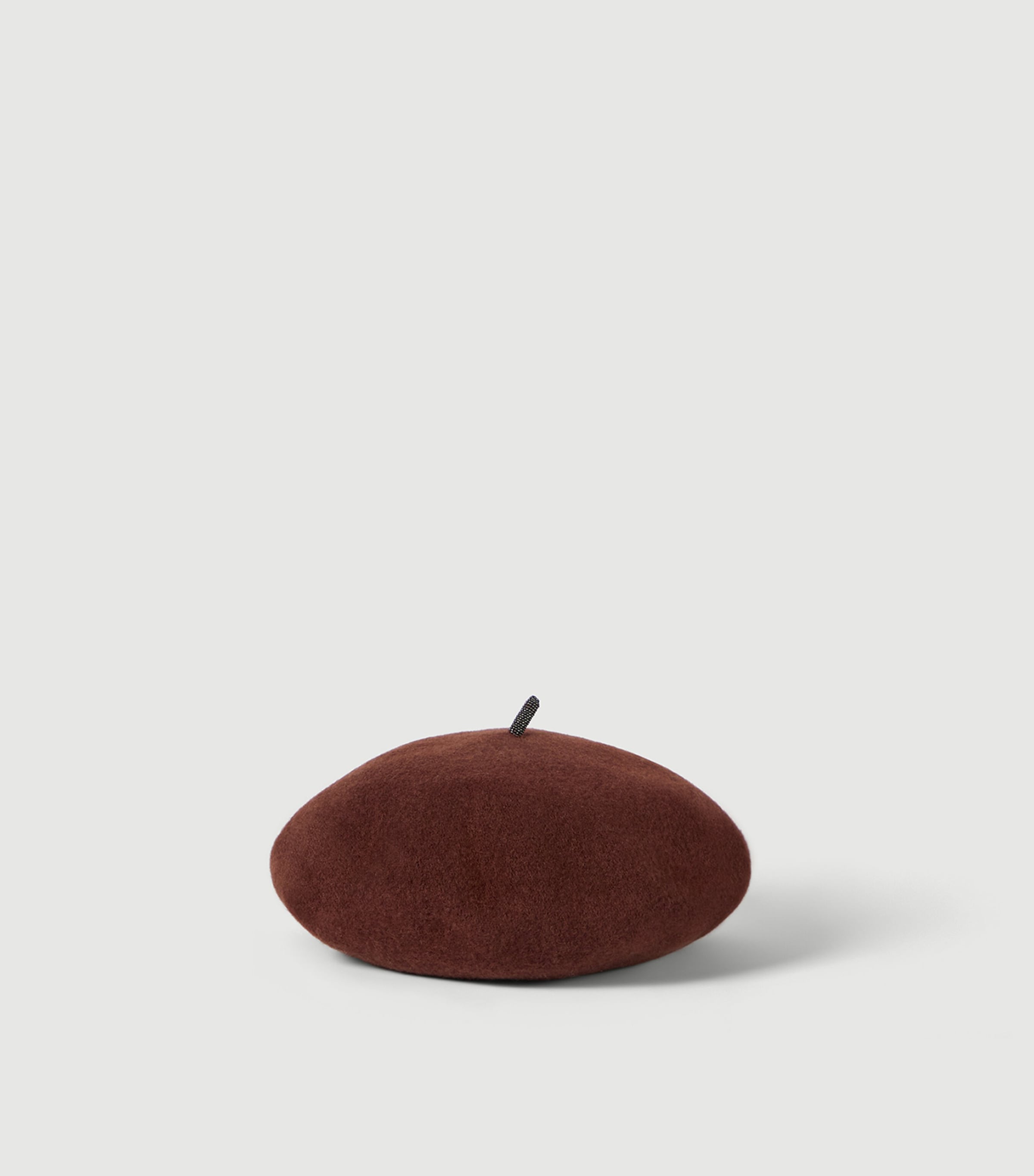 Brunello Cucinelli Wool Beret Red Image 3