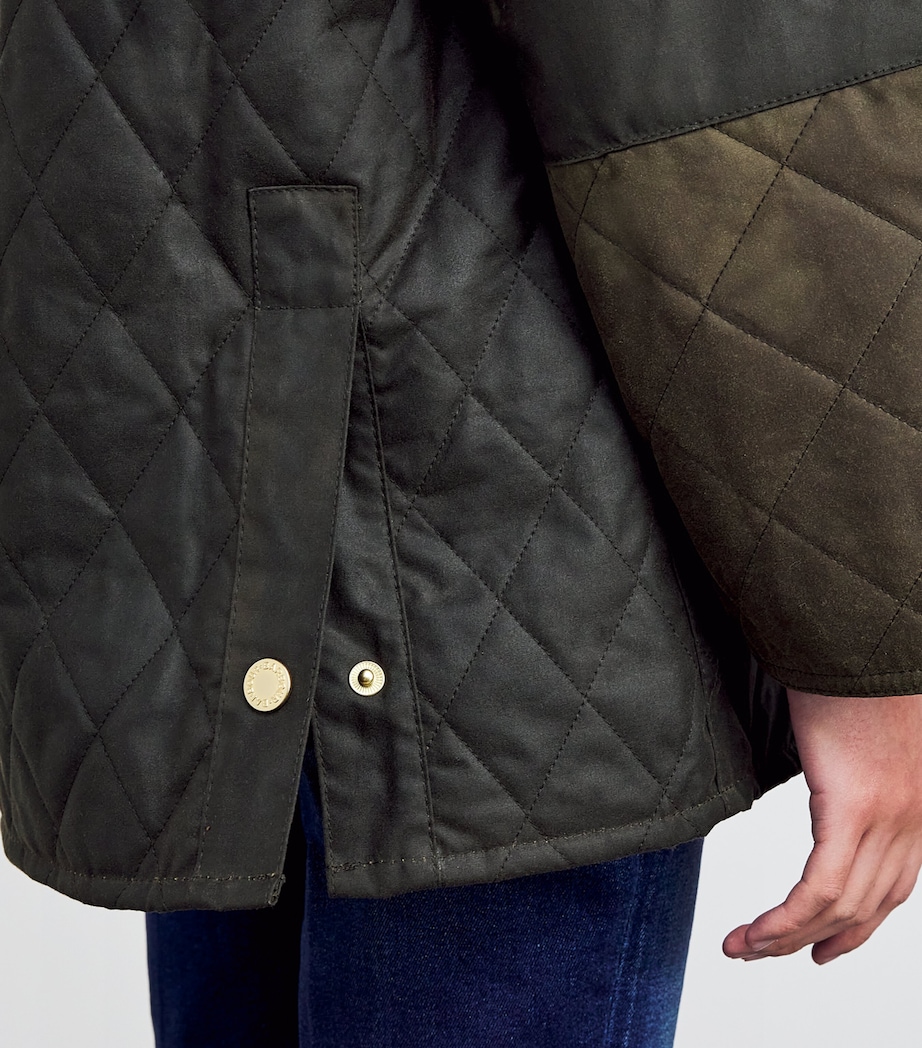 Imelda Wax Jacket ARCHVE OLVE/OLVE/BCH Image 7