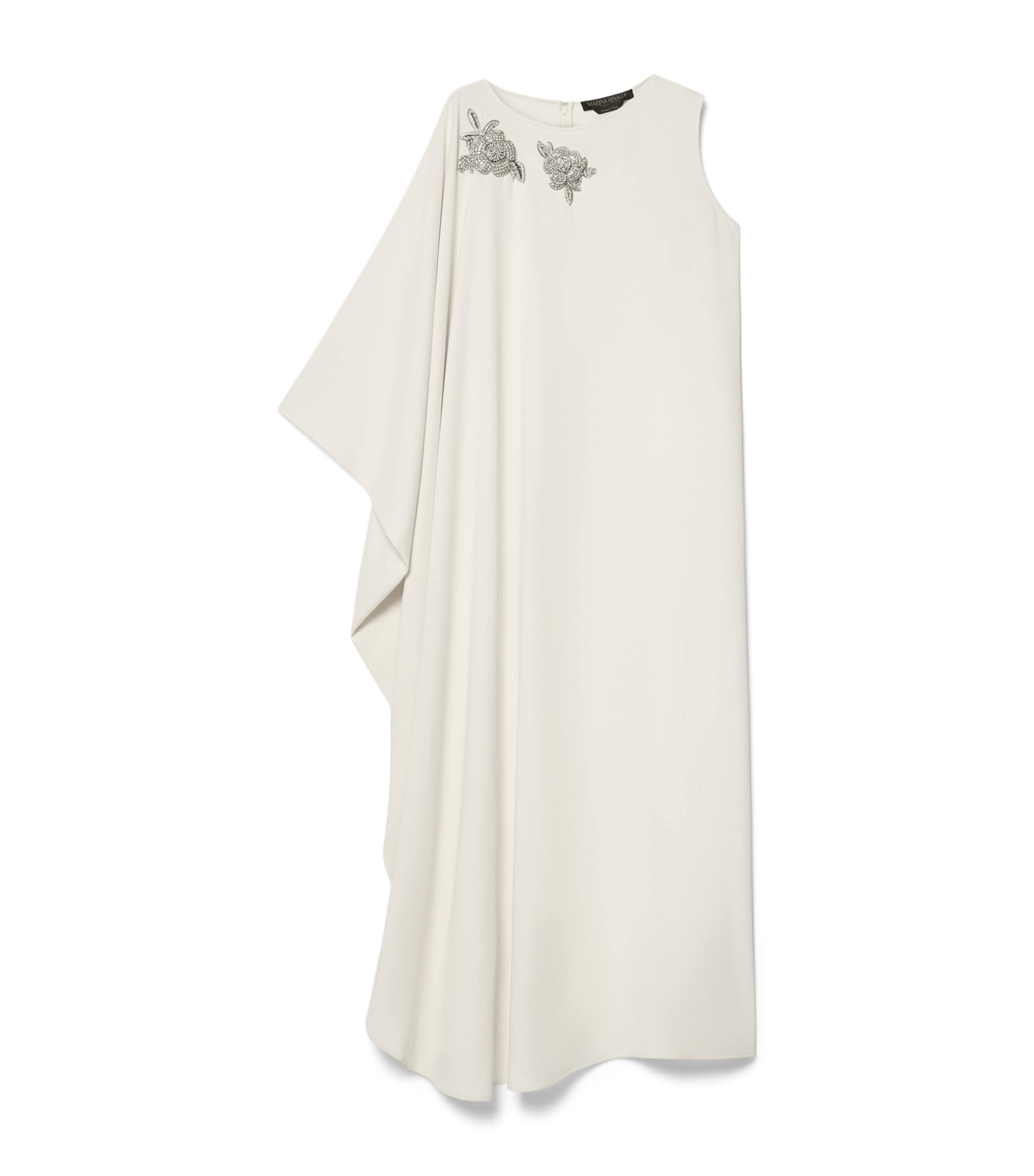 Marina Rinaldi Womens Embellished Maxi Dress Ivory Image 1