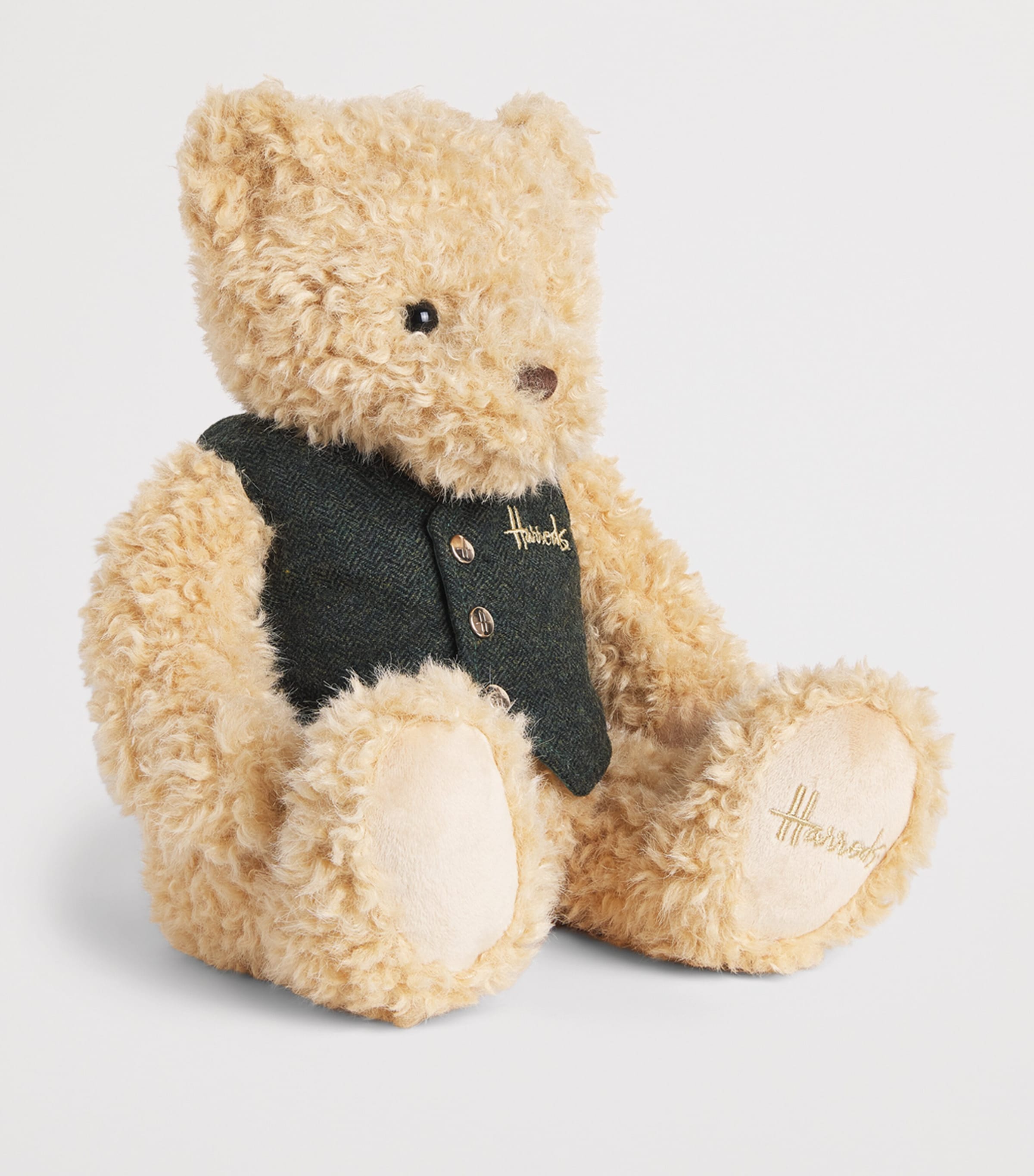 Leo Bear (27cm) HARRODS GREEN Image 2
