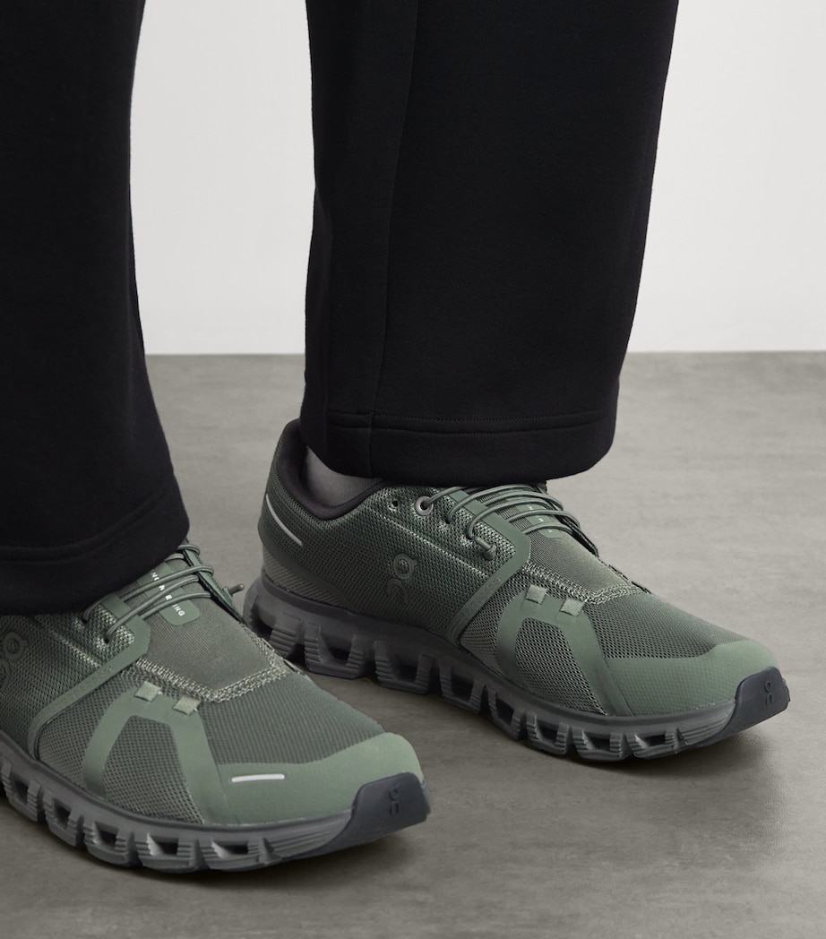 On Mens Cloud 6 Trainers Thyme I Espresso Image 2