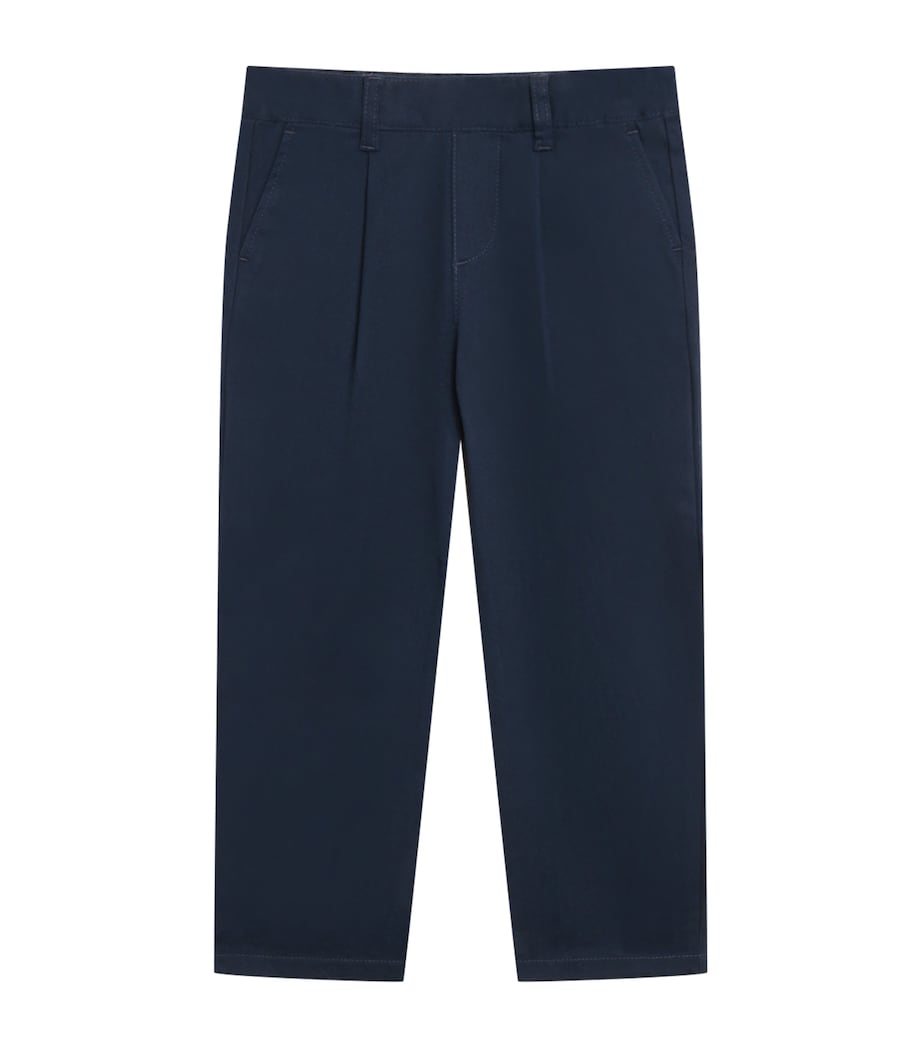 Chino Trousers (2-14 Years) 15 NAVY Image 1