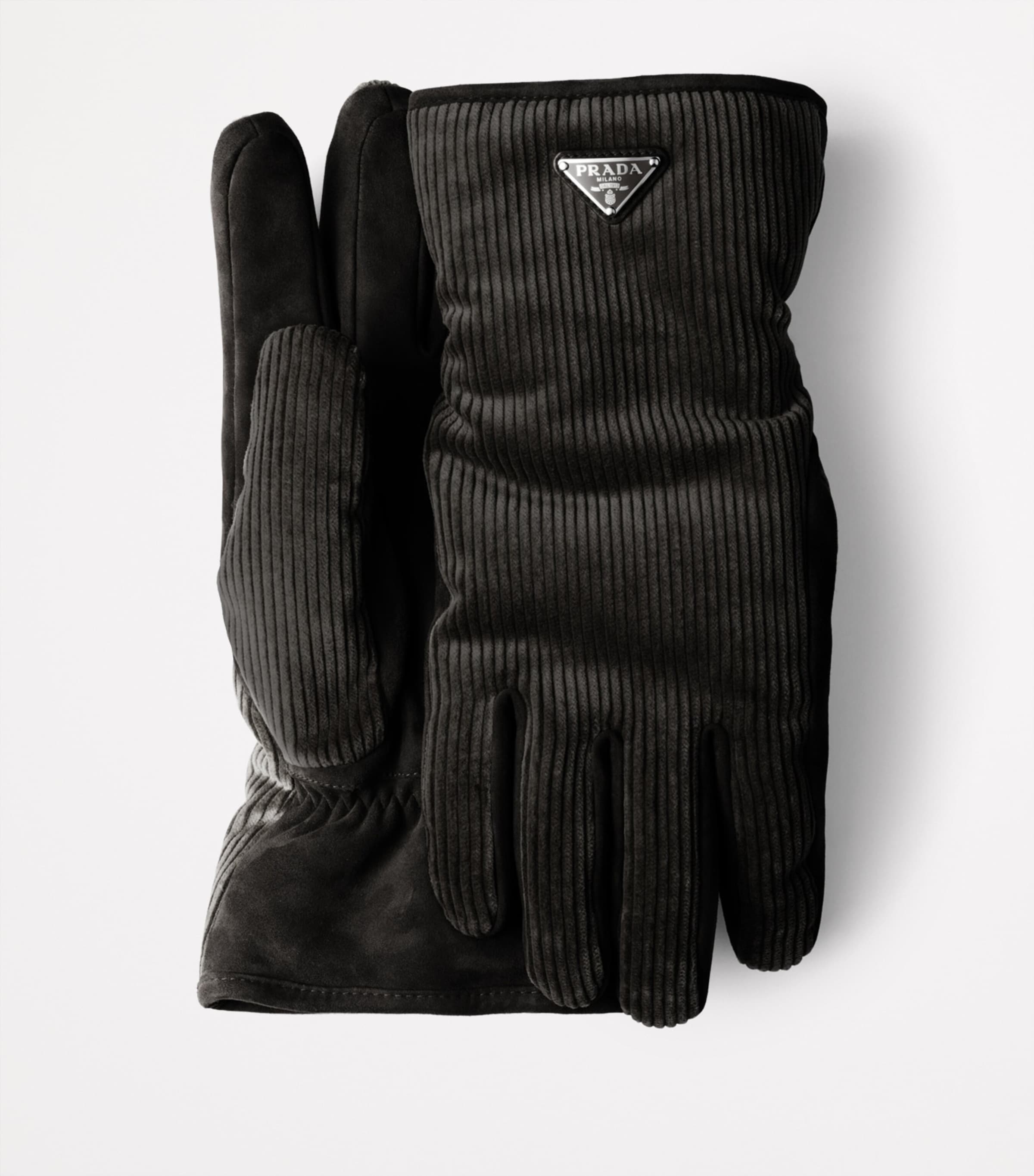 Corduroy Logo Gloves F0002 Image 3