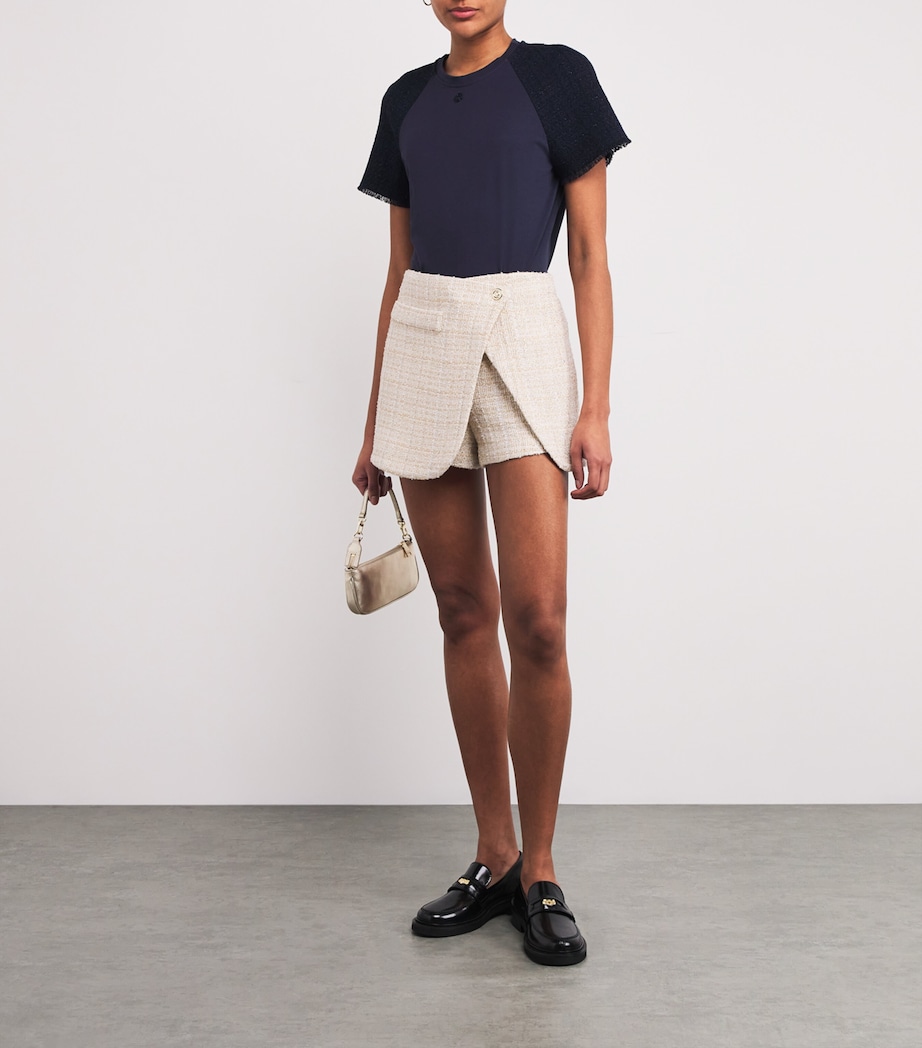 Tweed Skort BEIGE Image 2