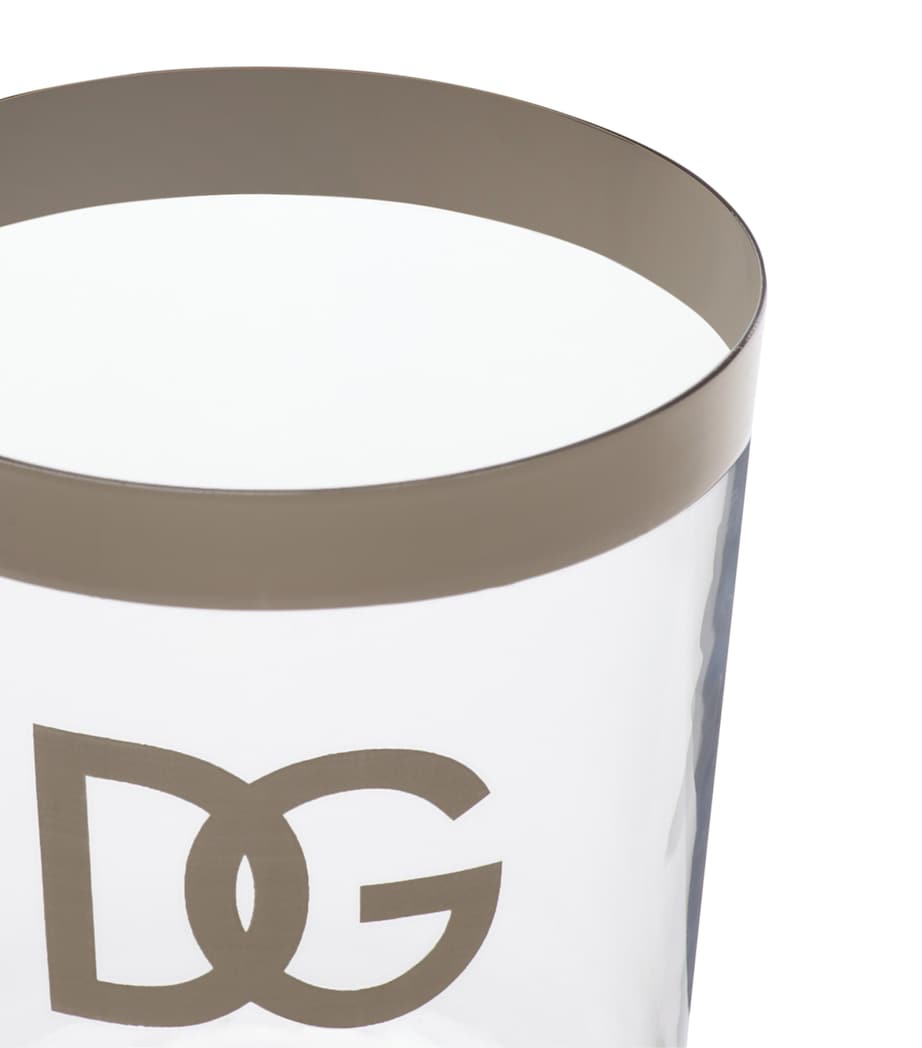 Set of 2 DG Logo Glasses U0055 PLATINO/TRASPA Image 4