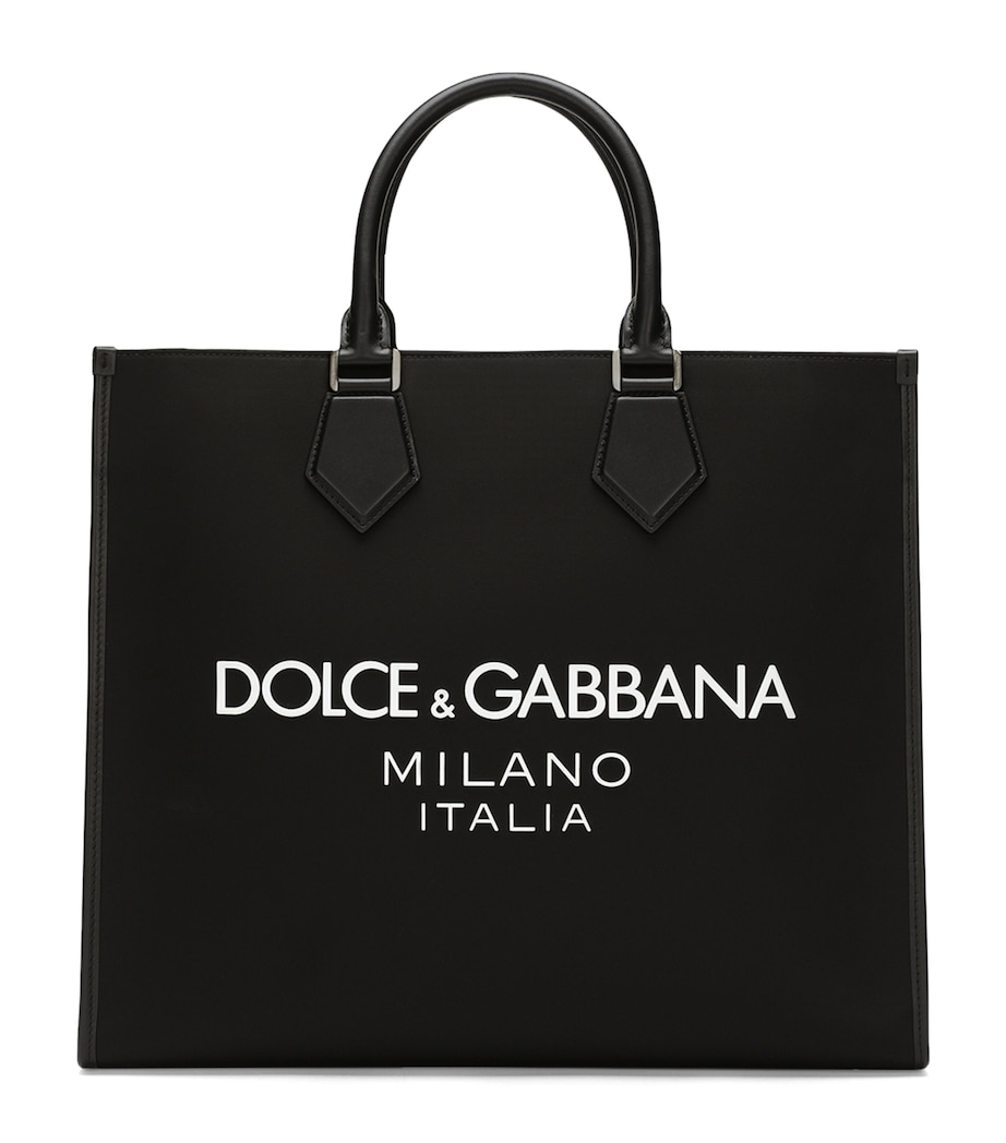 Logo Tote Bag 8B956-BLACK/BLACK Image 1