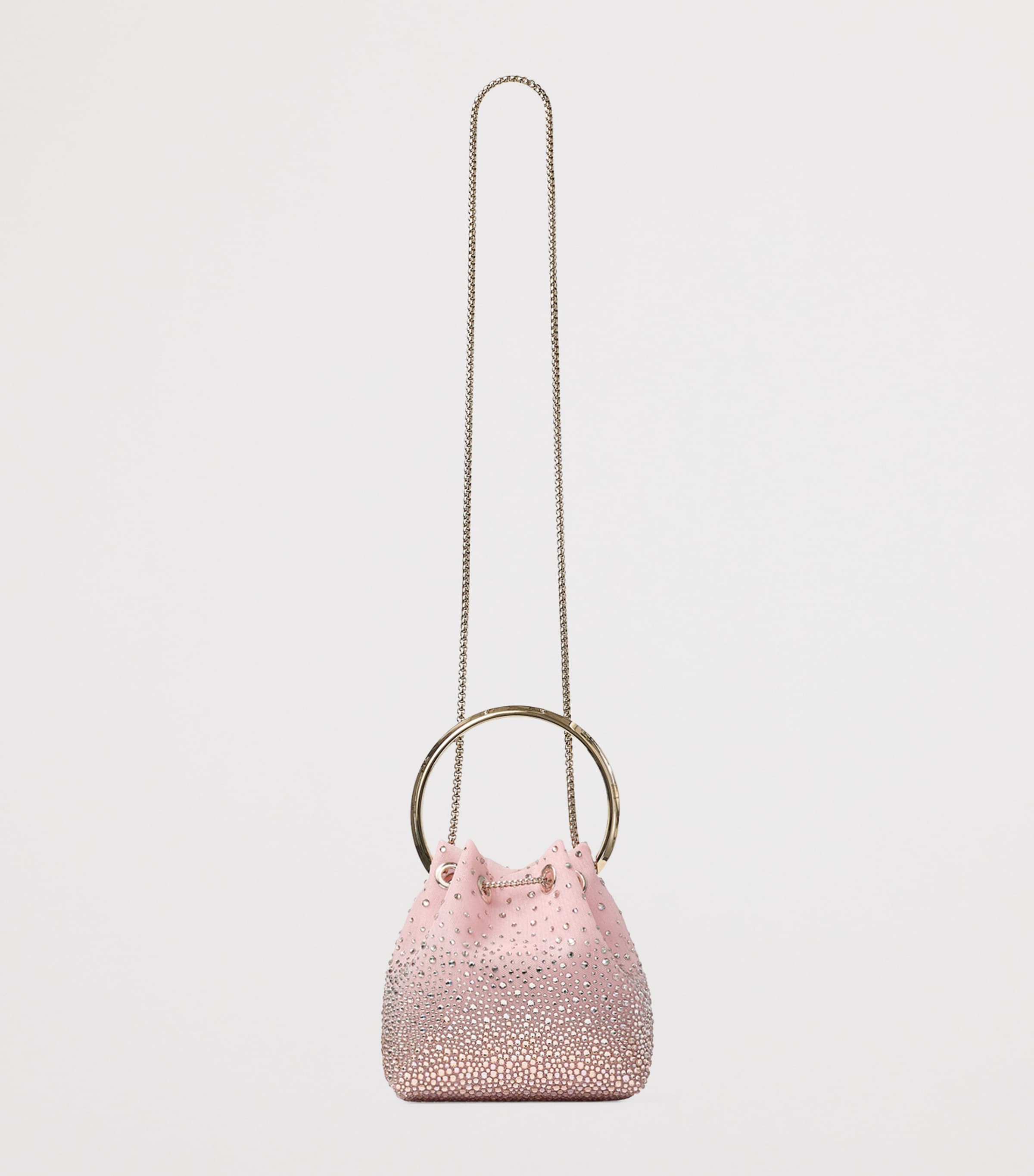 Embellished Bon Bon Top-Handle Bag ROSE/LIGHT GOLD Image 3