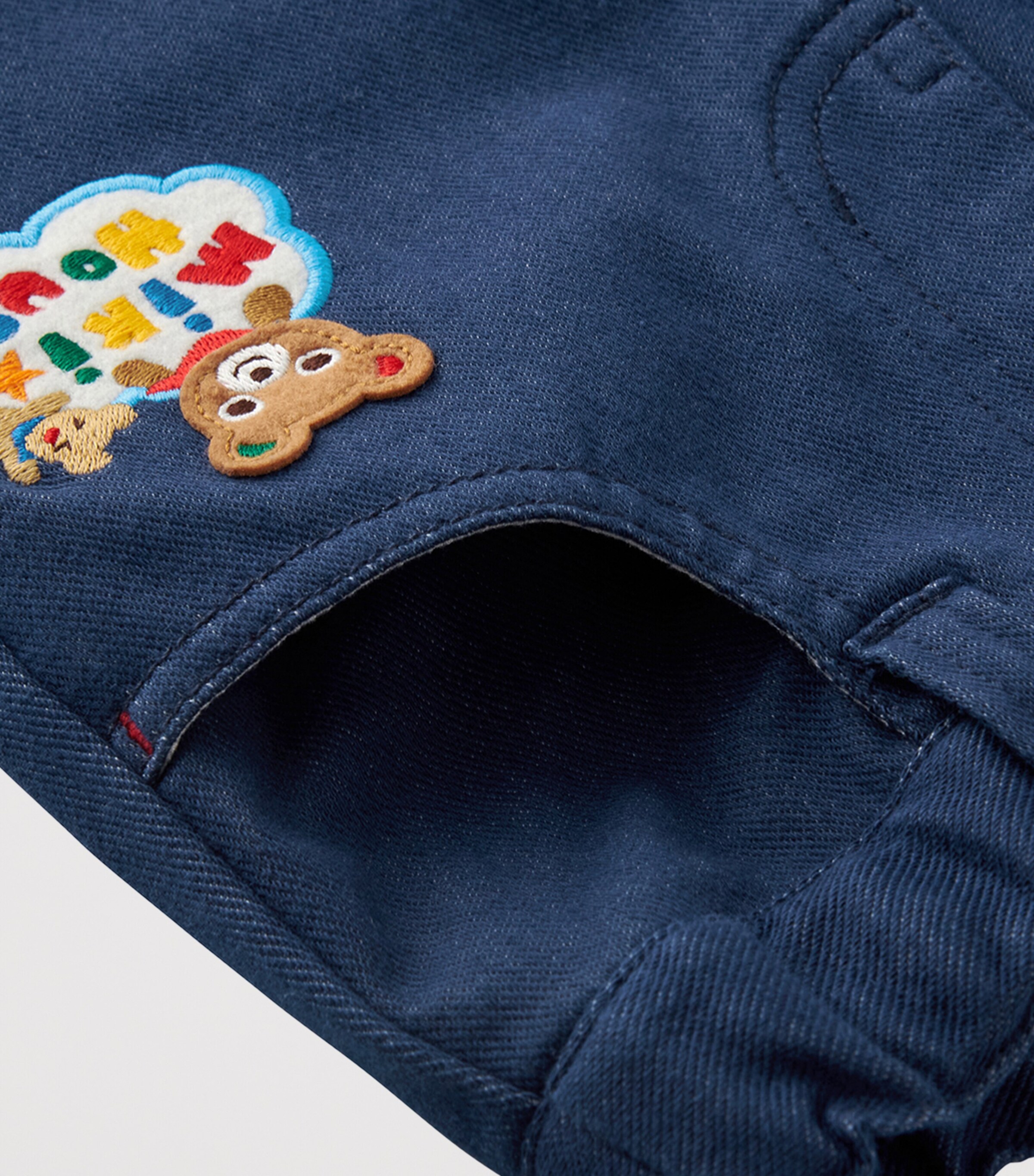 Cotton-Blend Logo Trousers (2-7 Years) 3 Image 4