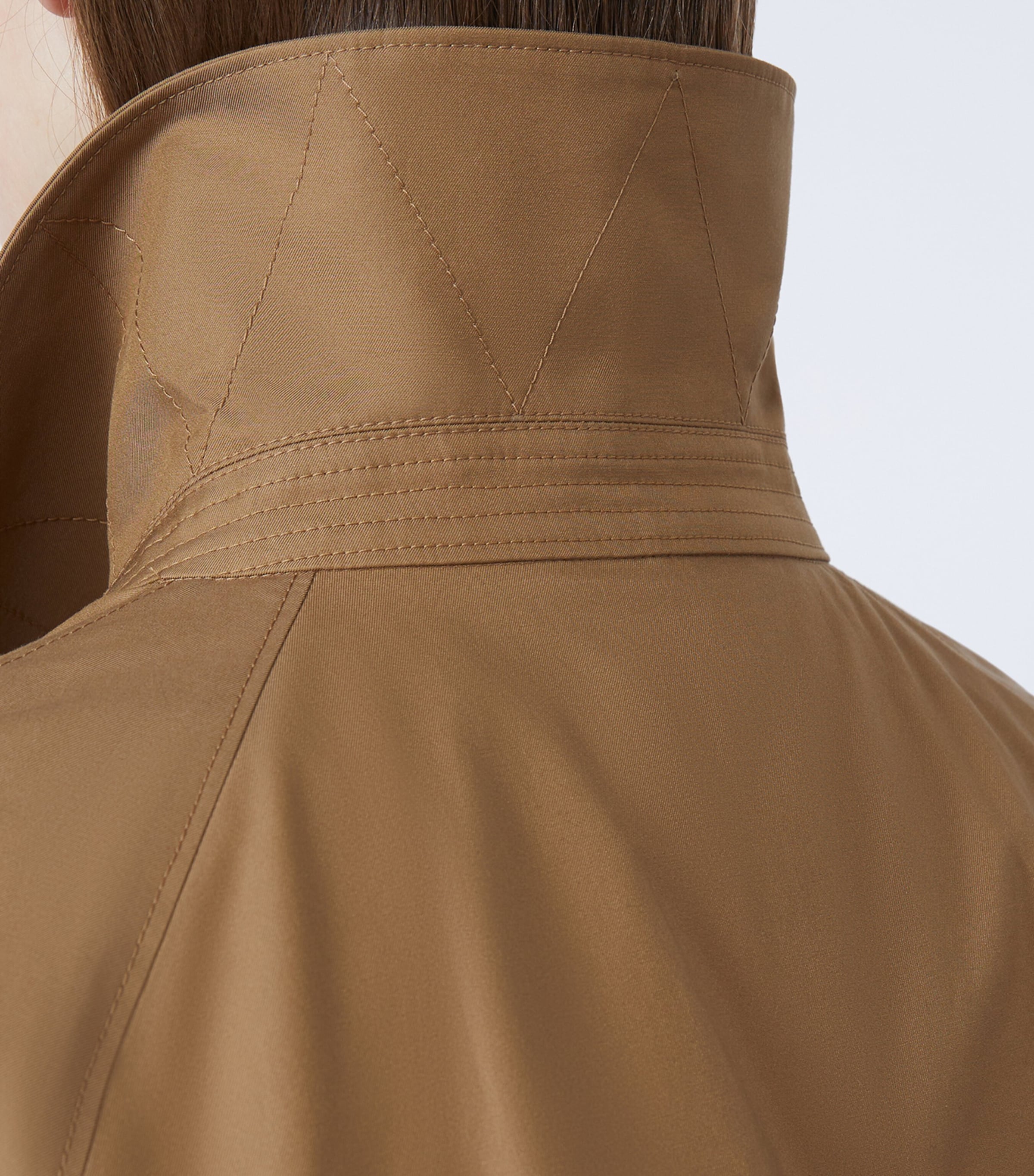 Cotton-Blend Raincoat BROWN Image 5