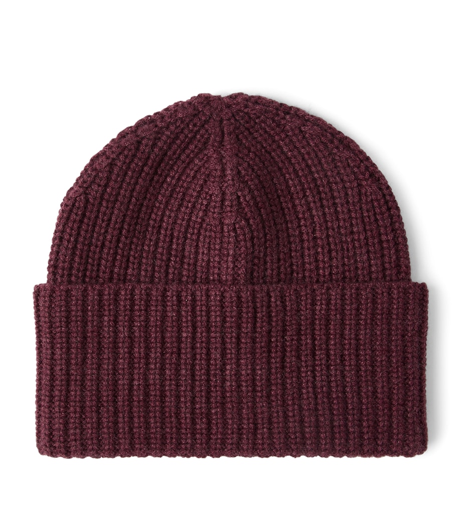 Cashmere Rib-Knit Beanie C3985 Image 1