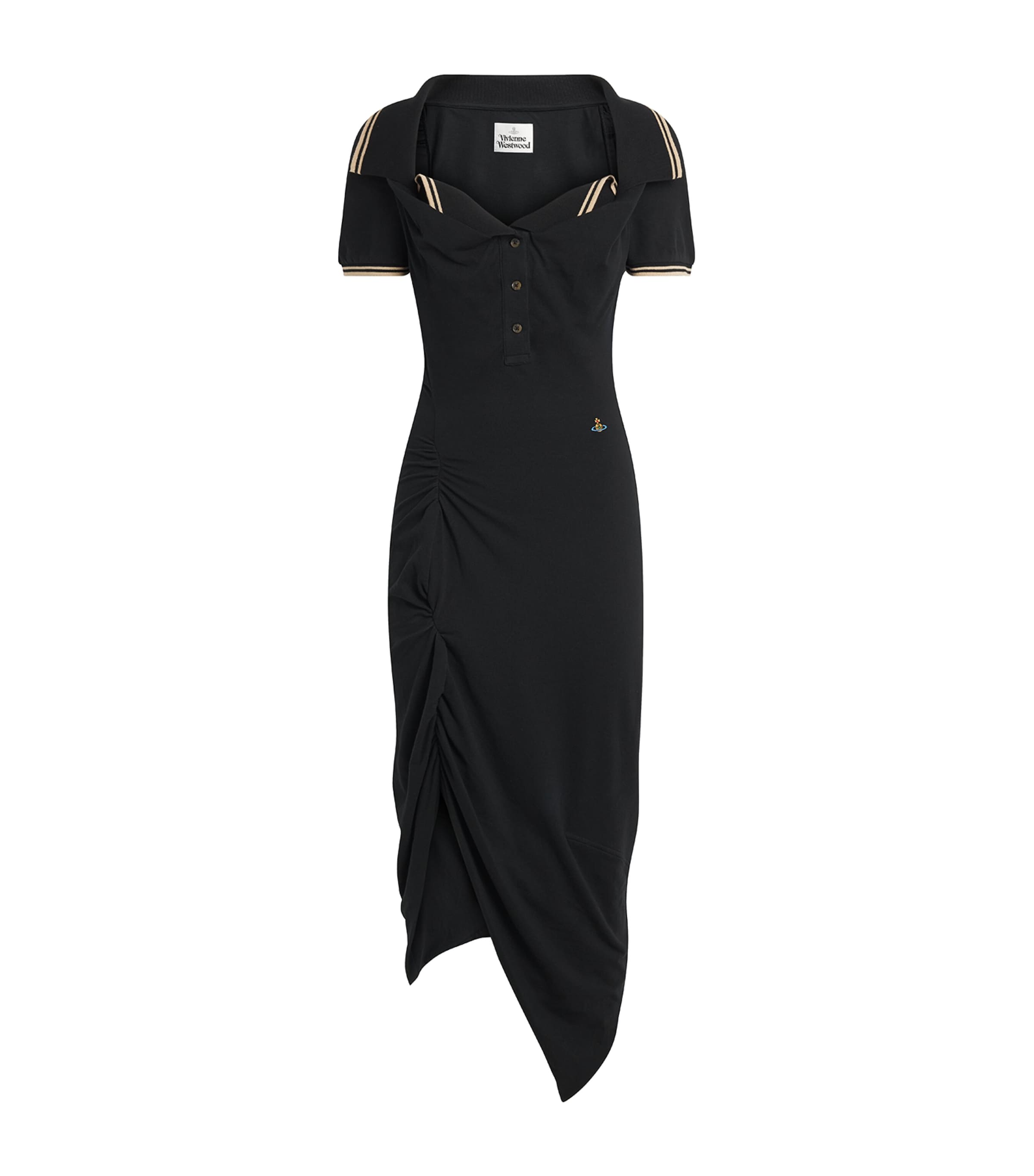 Vivienne Westwood Womens Monday Midi Dress Black Image 1