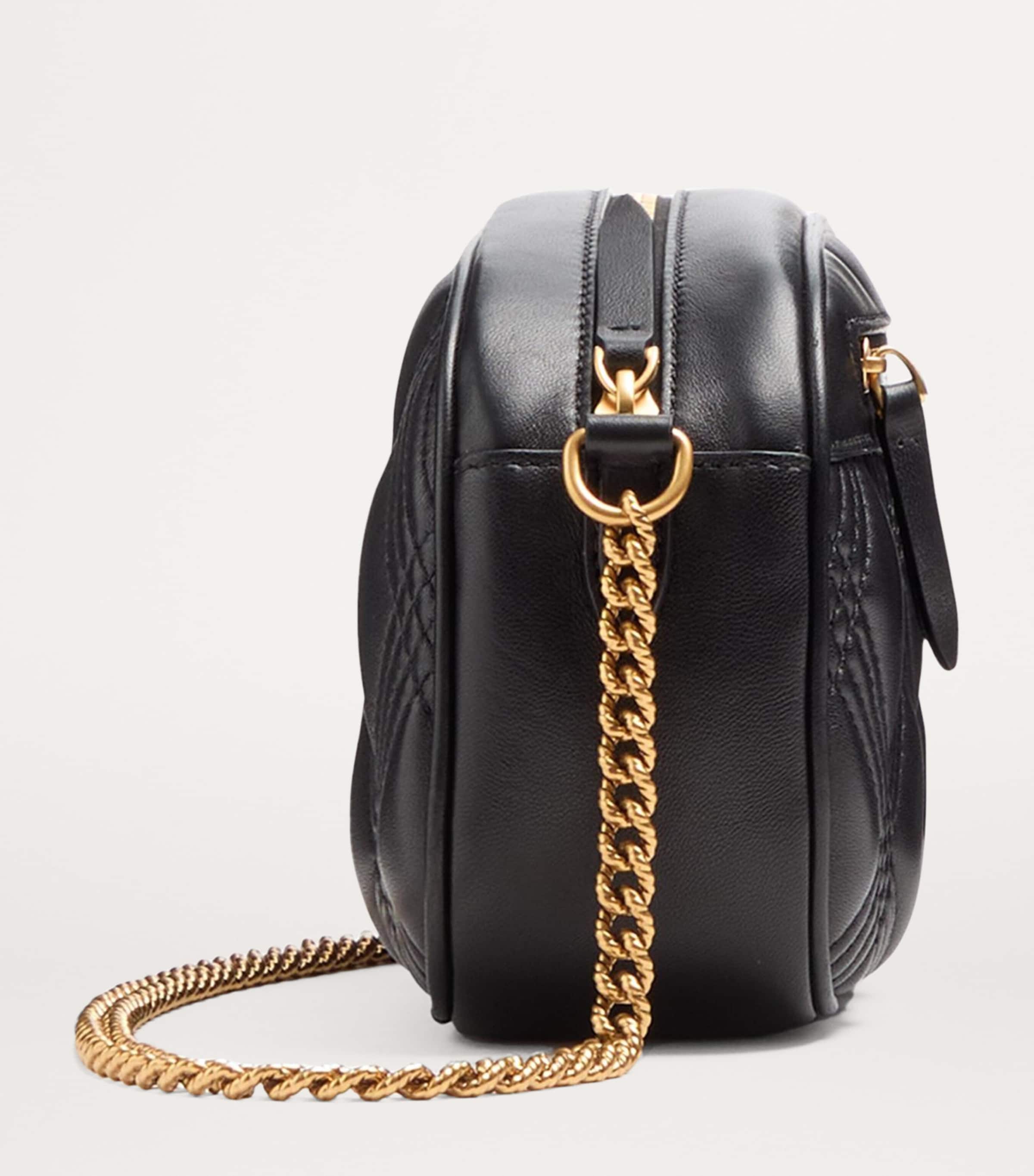 Valentino Garavani Leather Quilty Cross-Body Bag | Harrods US