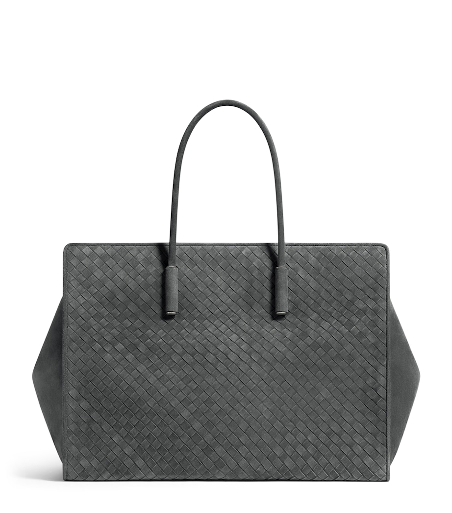 Bottega Veneta Large Suede Barbara Tote Bag Image 1