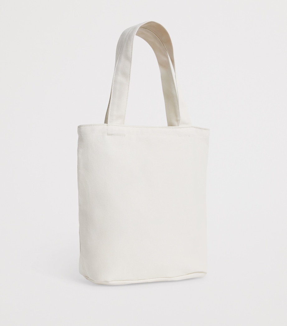 Canvas Polo Bear Tote Bag W3Y NATURAL Image 2