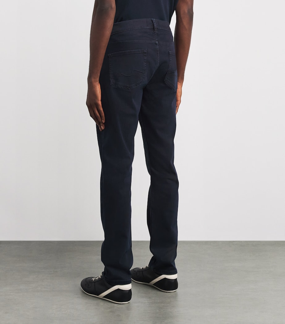 Slimmy Tapered Jeans BLUE BLACK Image 4