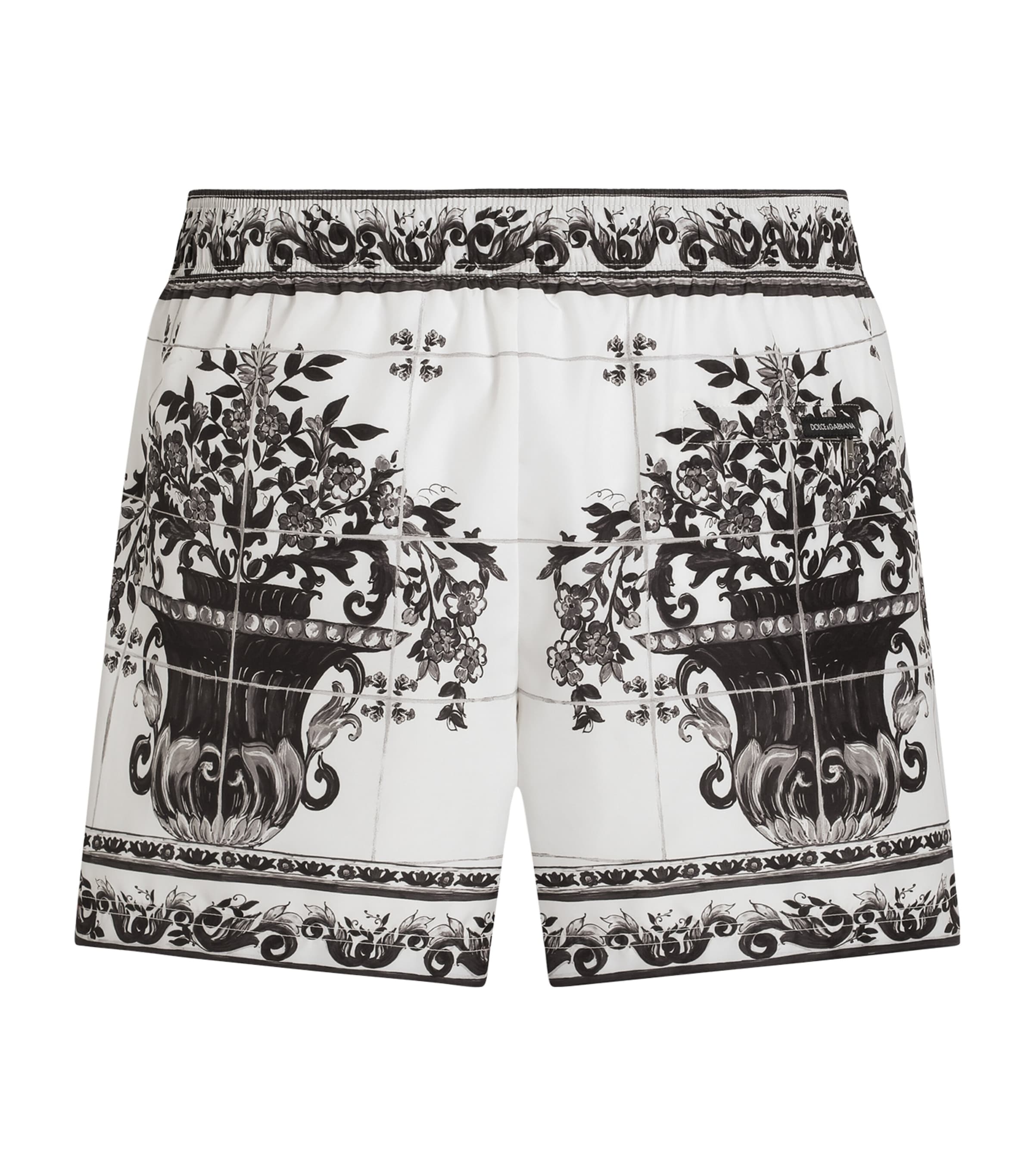 Majolica Print Swim Shorts IN3TN-MIX MAIOLICA Image 2
