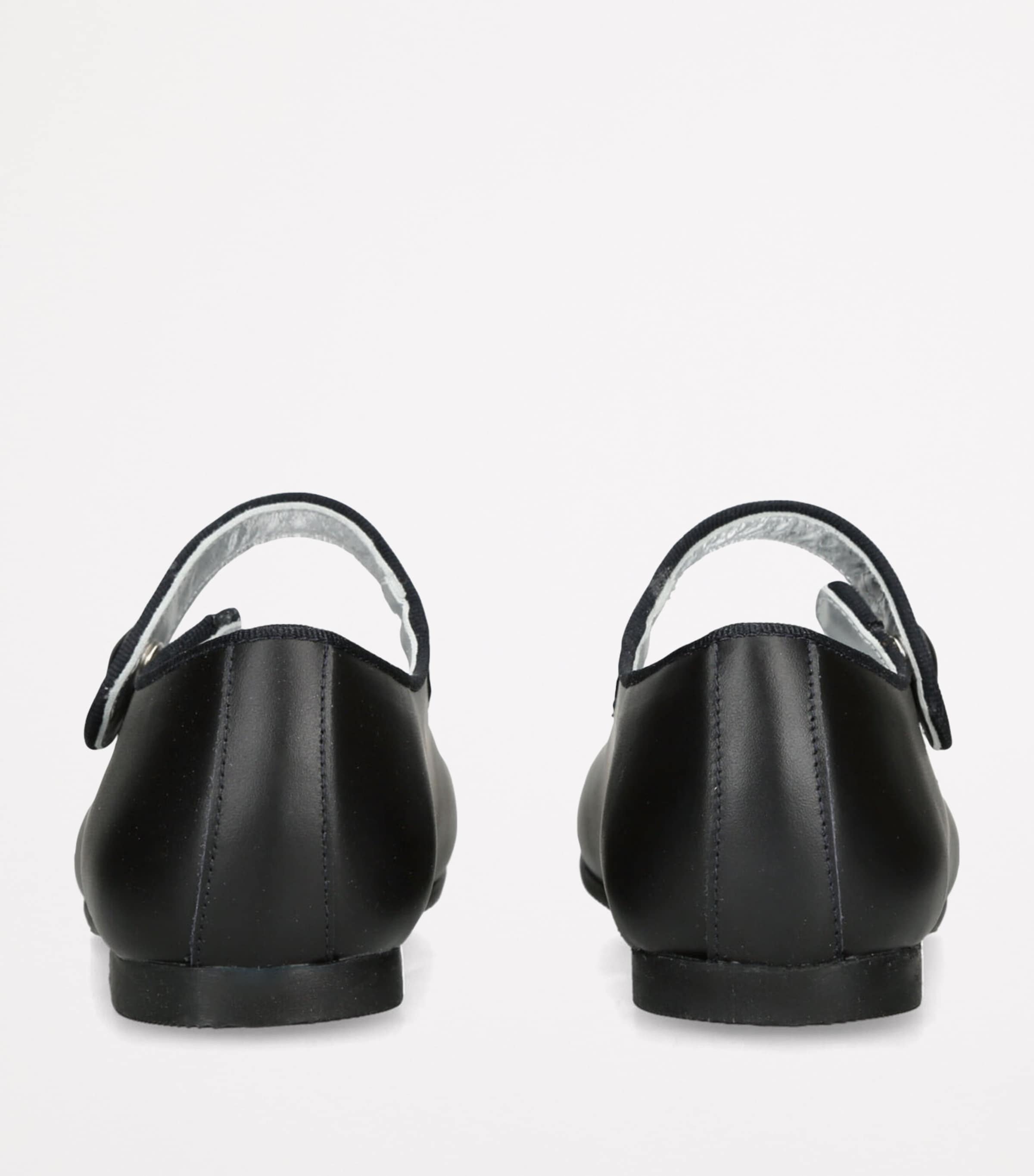 Leather Angelica Mary Jane NAVY Image 2