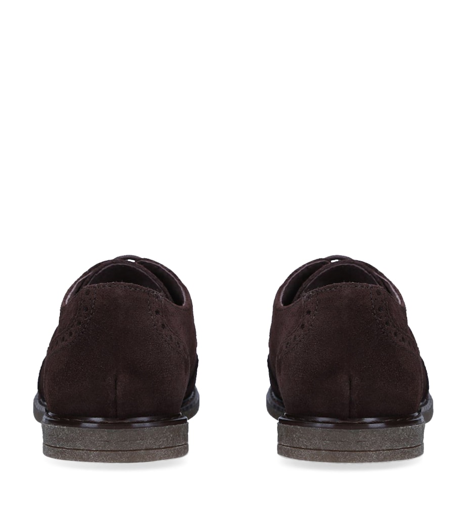 Suede Arthur Brogues DARK BROWN Image 2