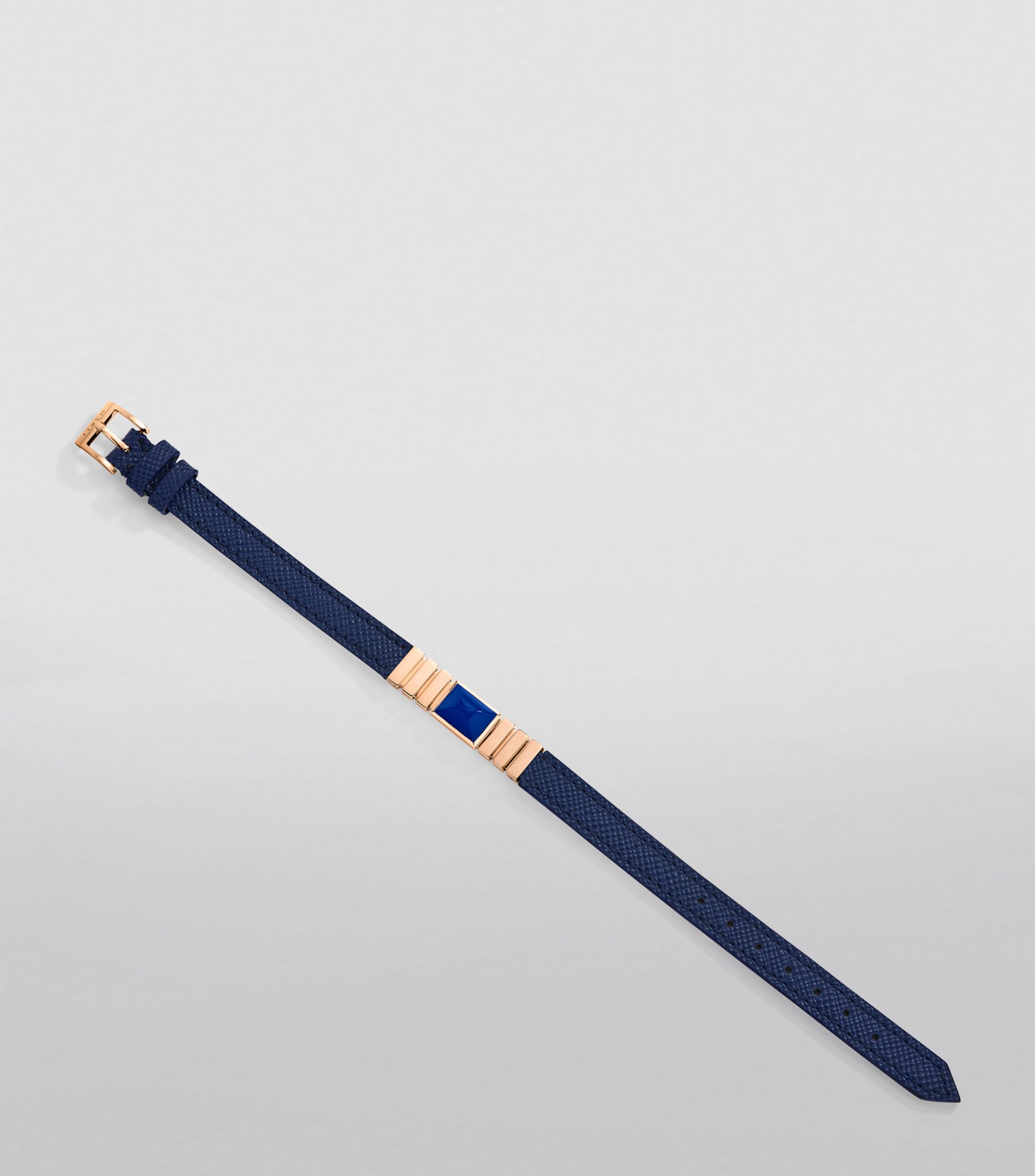 Rose Gold and Saffiano Leather UNII Bracelet ROSE GOLD Image 3