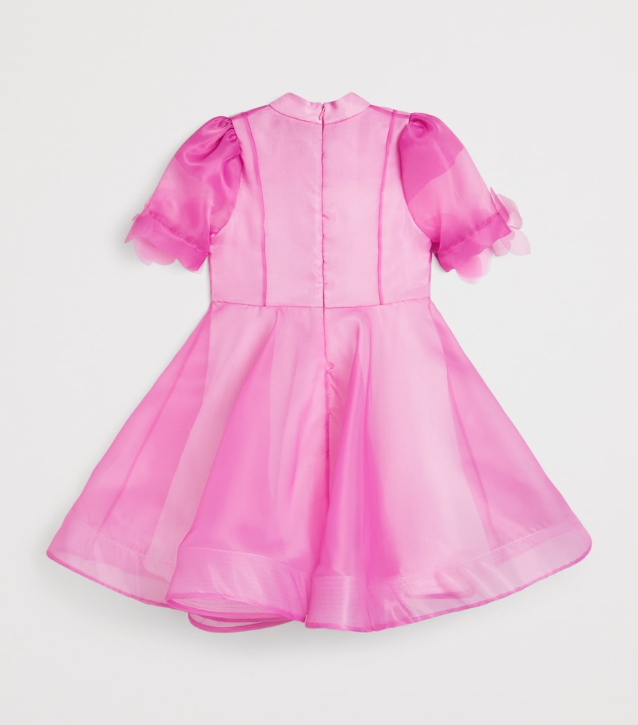 Organza Floral-Embellished Dress (3-12 Years) MULLBERRY Image 2