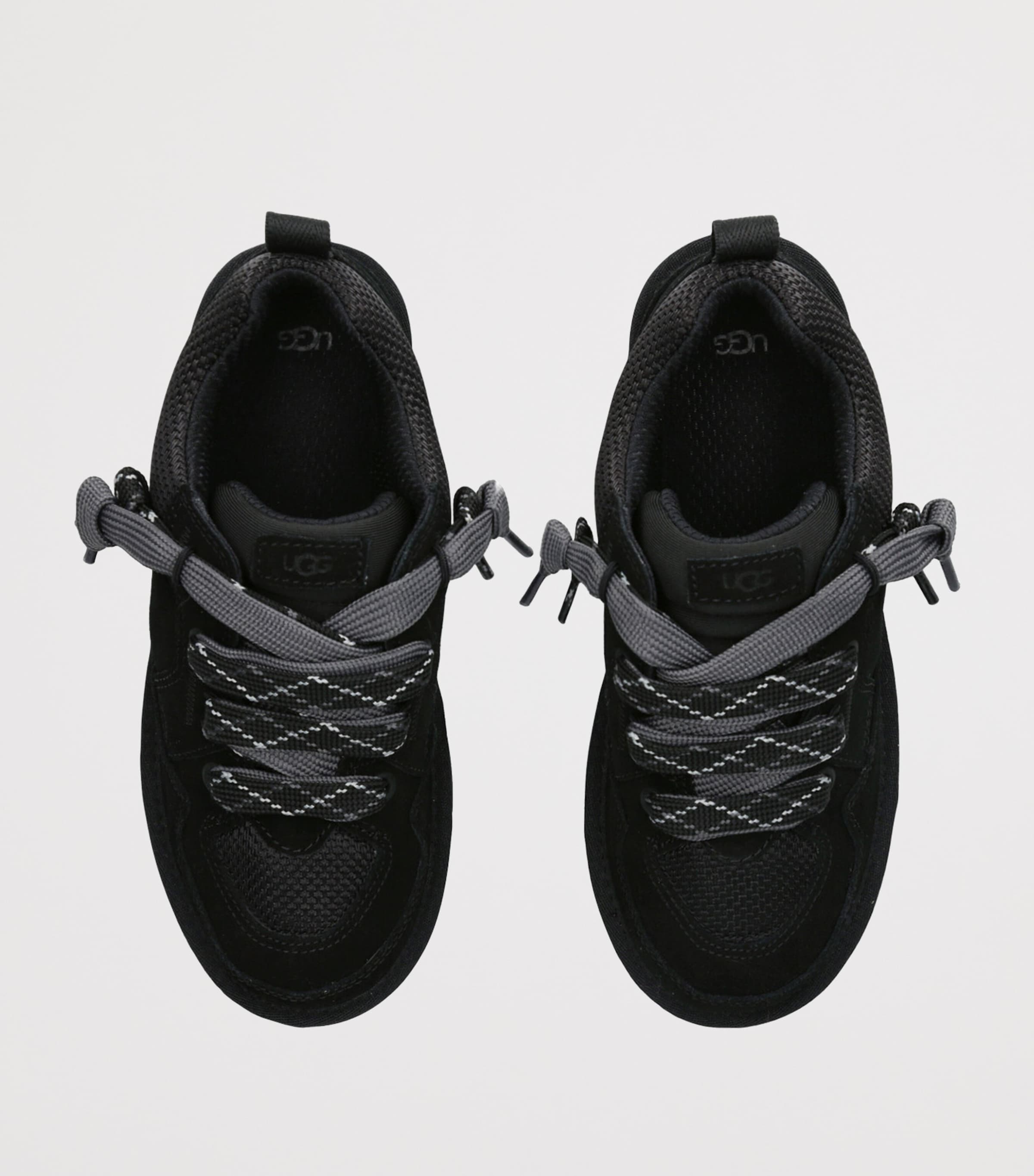 Suede Lo Lowmel Sneakers BLACK Image 4