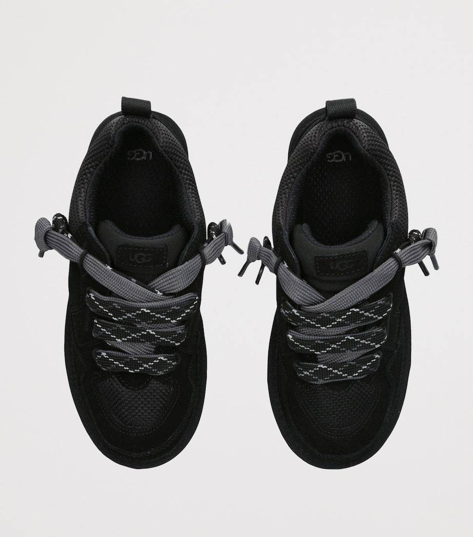 Suede Lo Lowmel Sneakers BLACK Image 4