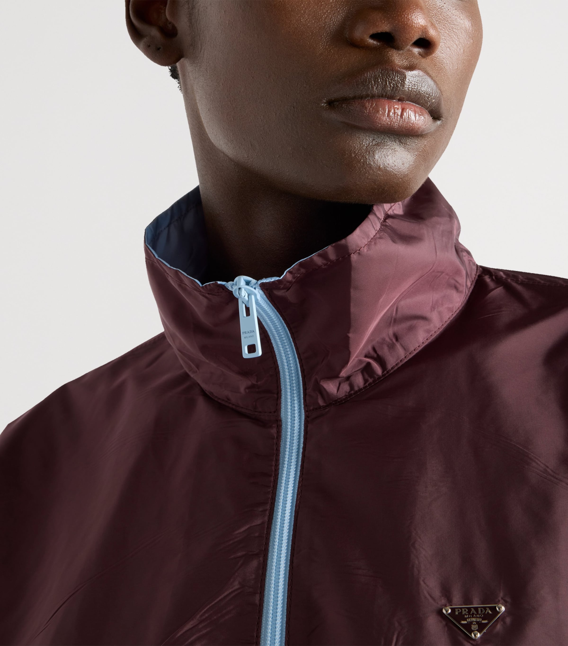 Re-Nylon Drawstring-Waist Jacket F0403 Image 4