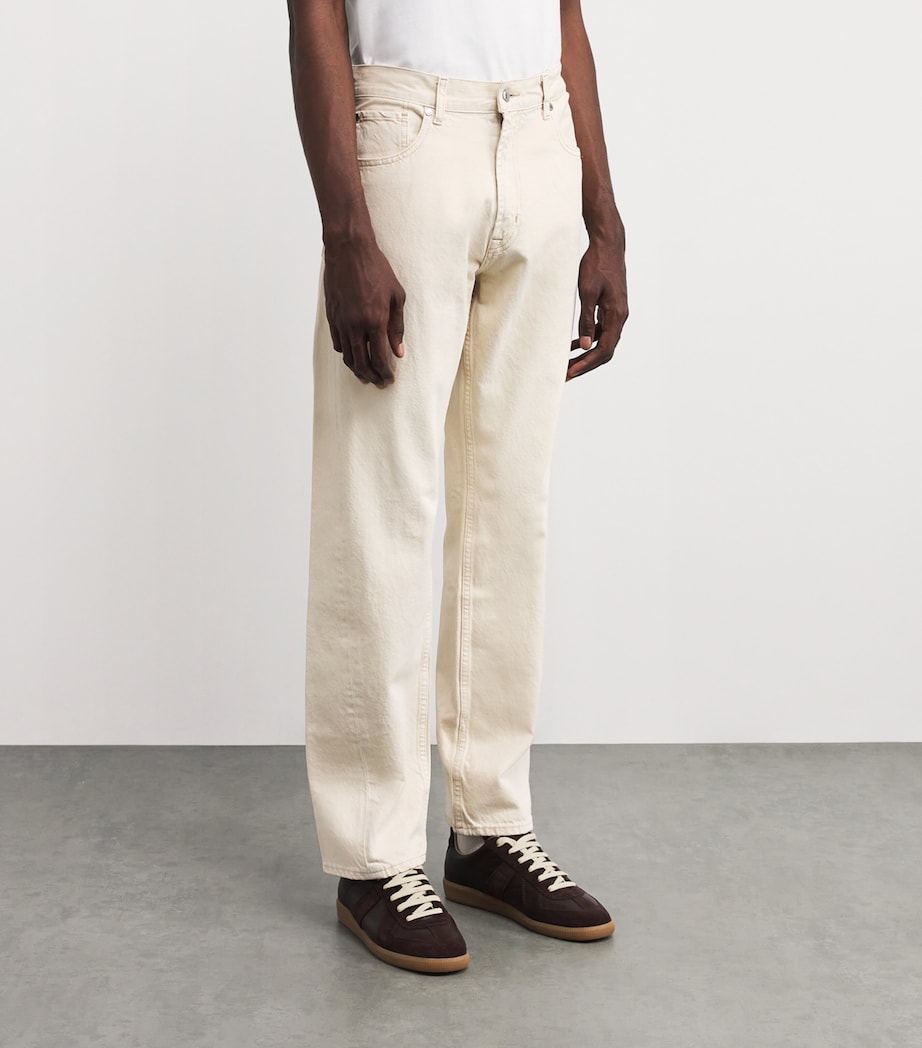 Modern Straight Jeans U71NN SUNFADED SAND Image 3