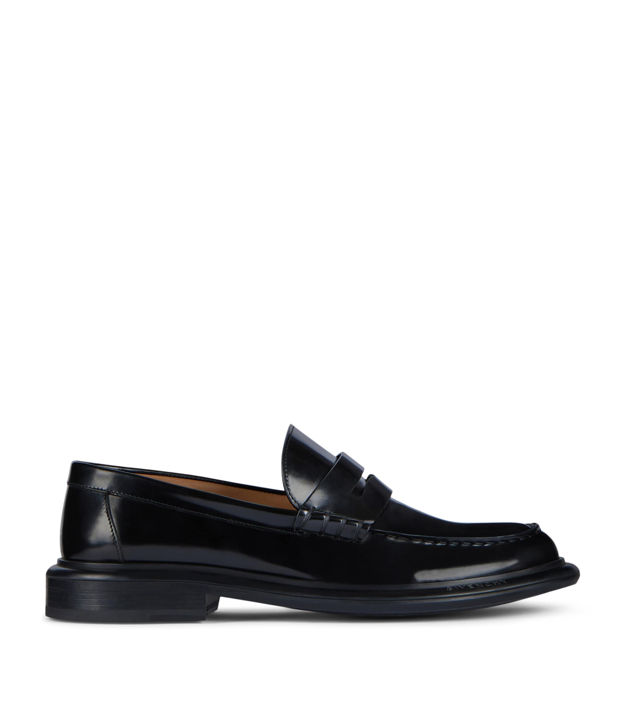 Leather Loafers BLACK Image 1