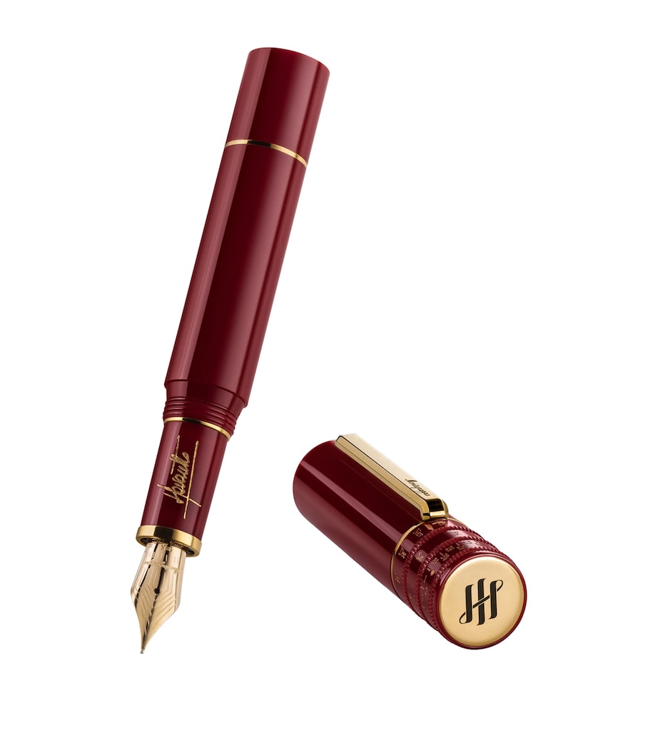Gold-Trim Anytime Supremo Fountain Pen BORDEAUX Image 3