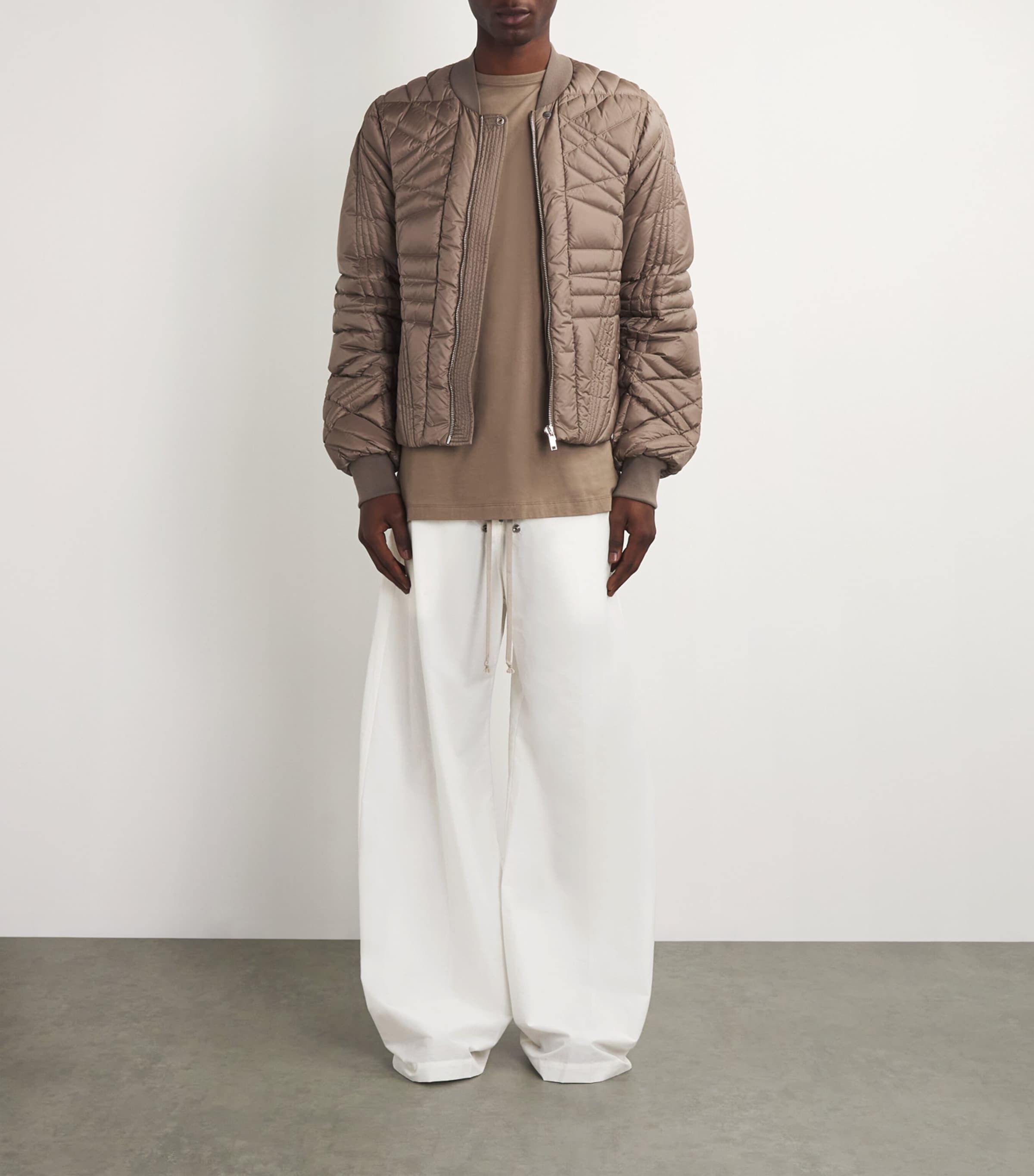 Rick Owens x Moncler Wide-Leg Bella Trousers | Harrods US