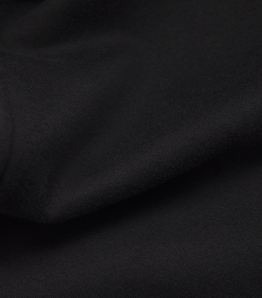 Cotton-Blend Zip-Up Hoodie ONYX Image 5