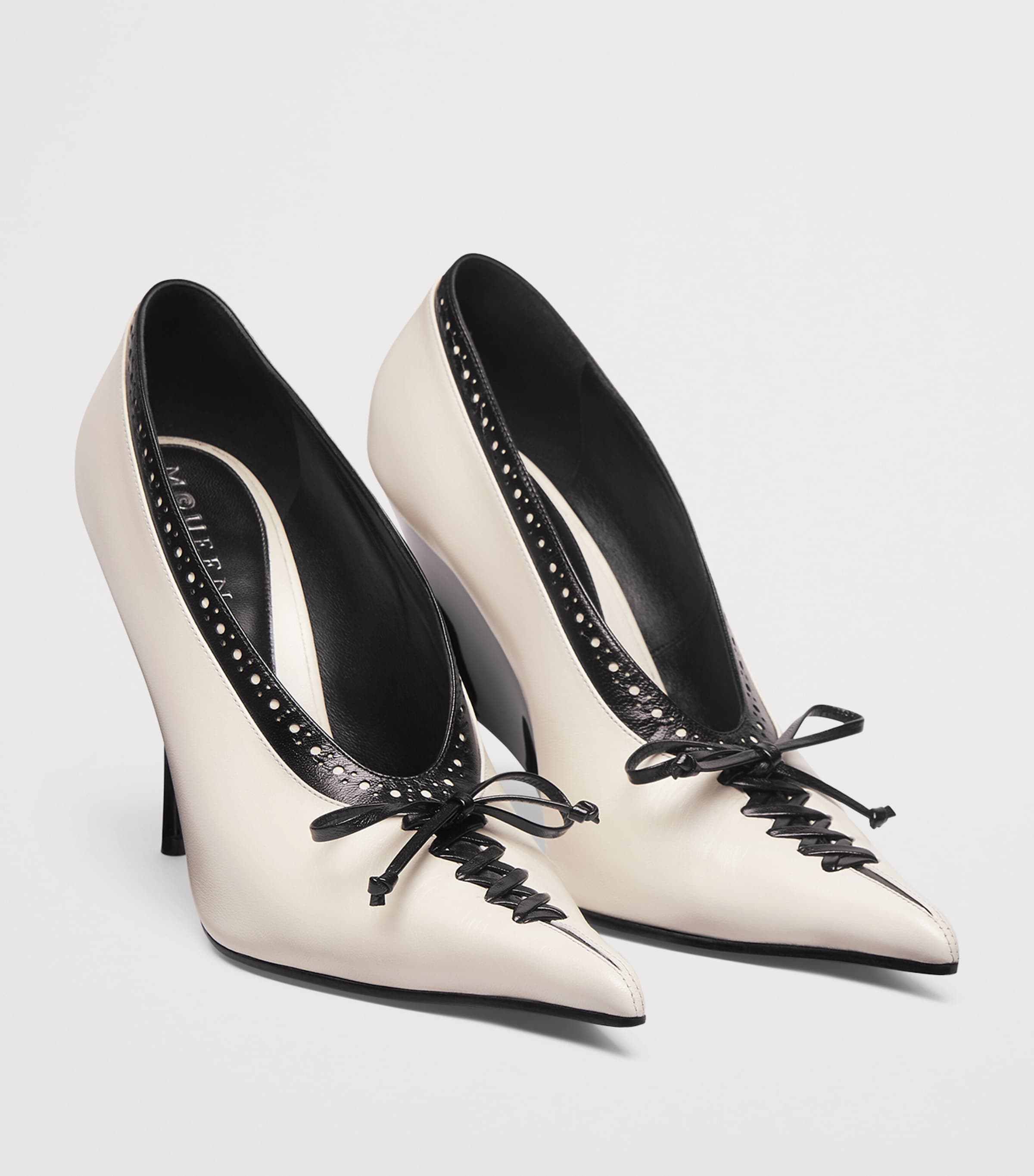 McQueen Leather Koko Pumps 105 Image 3